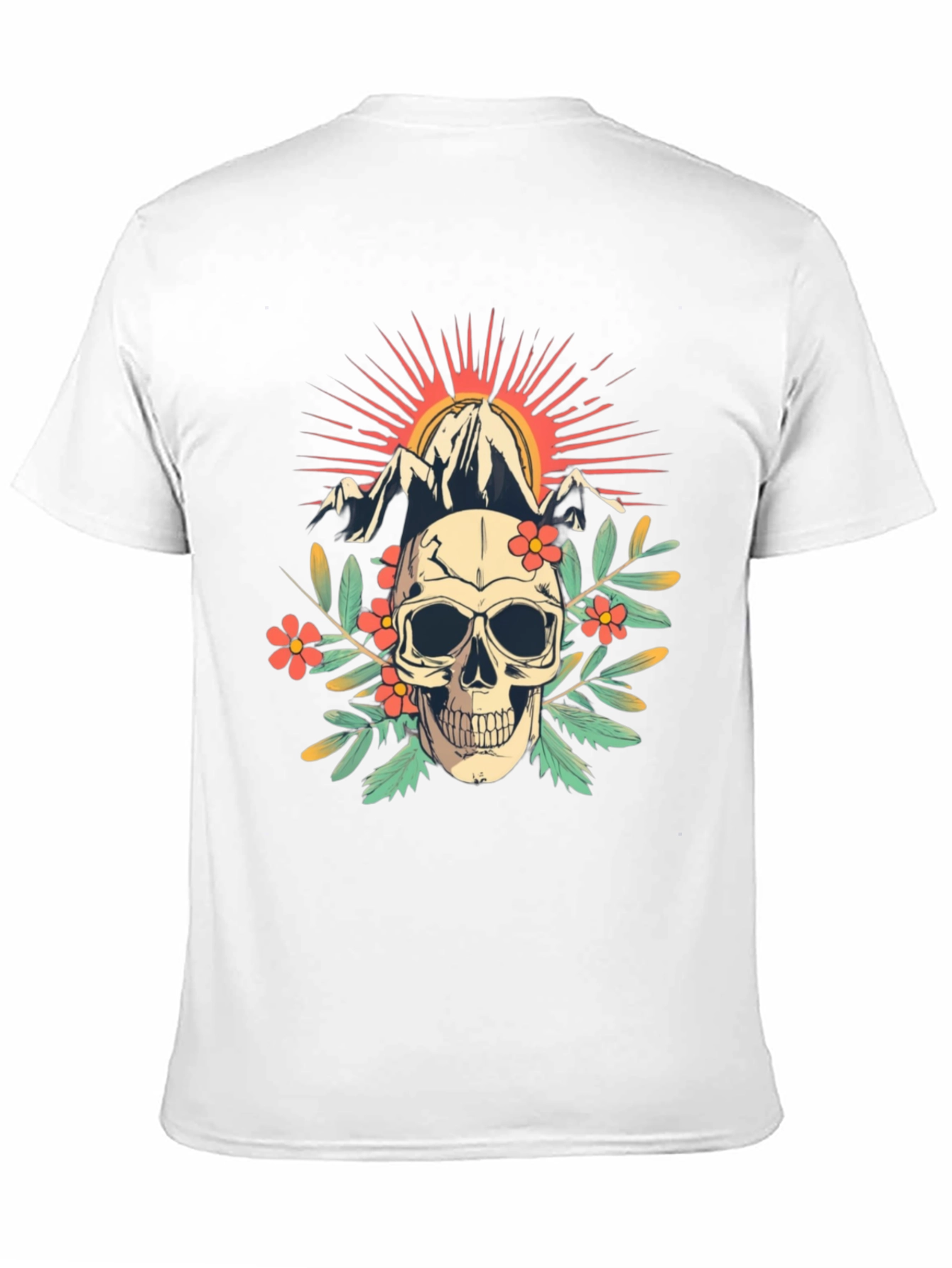 Skull & Mountain Graphic Tee