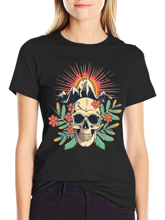 Skull & Mountain Graphic Tee