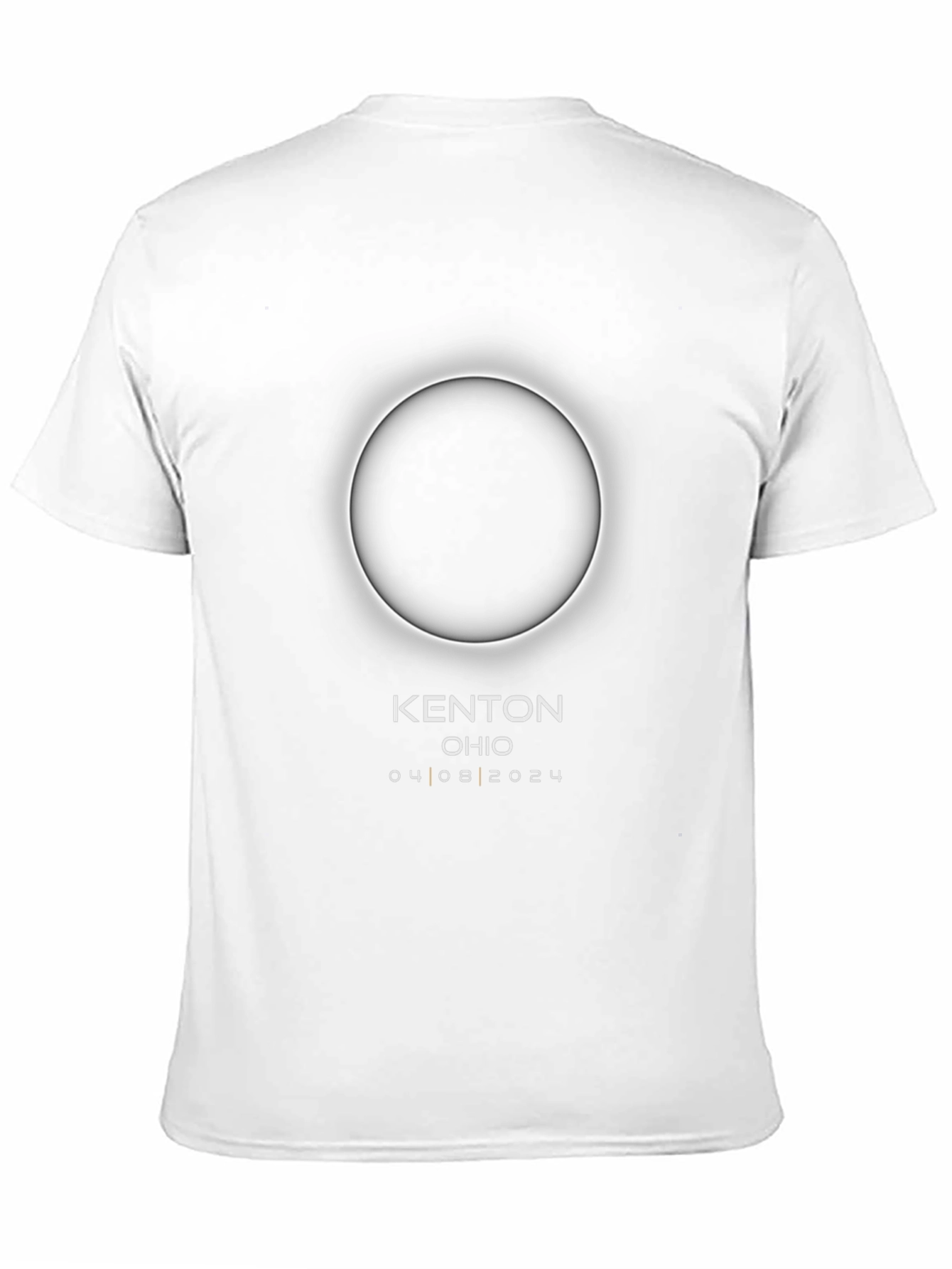 Kenton Ohio Eclipse 2024 Black T-Shirt