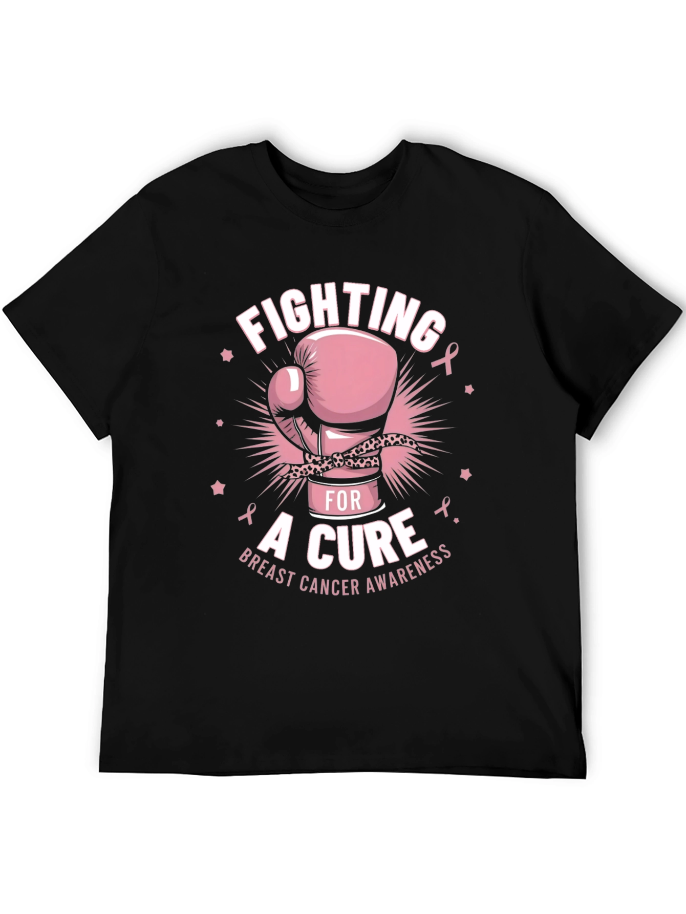 Fighting for a Cure Breast Cancer Awareness T-Shirt