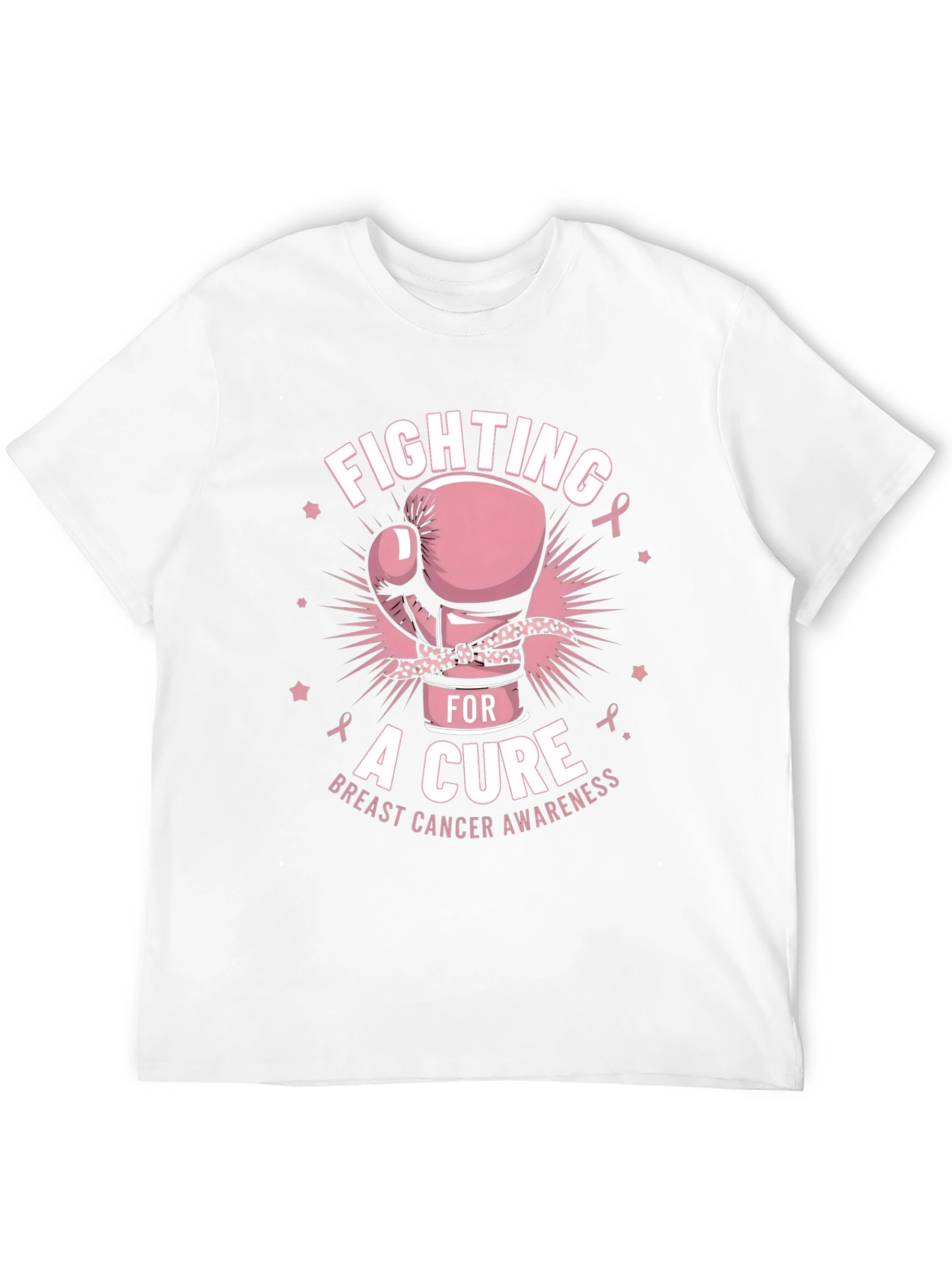 Fighting for a Cure Breast Cancer Awareness T-Shirt