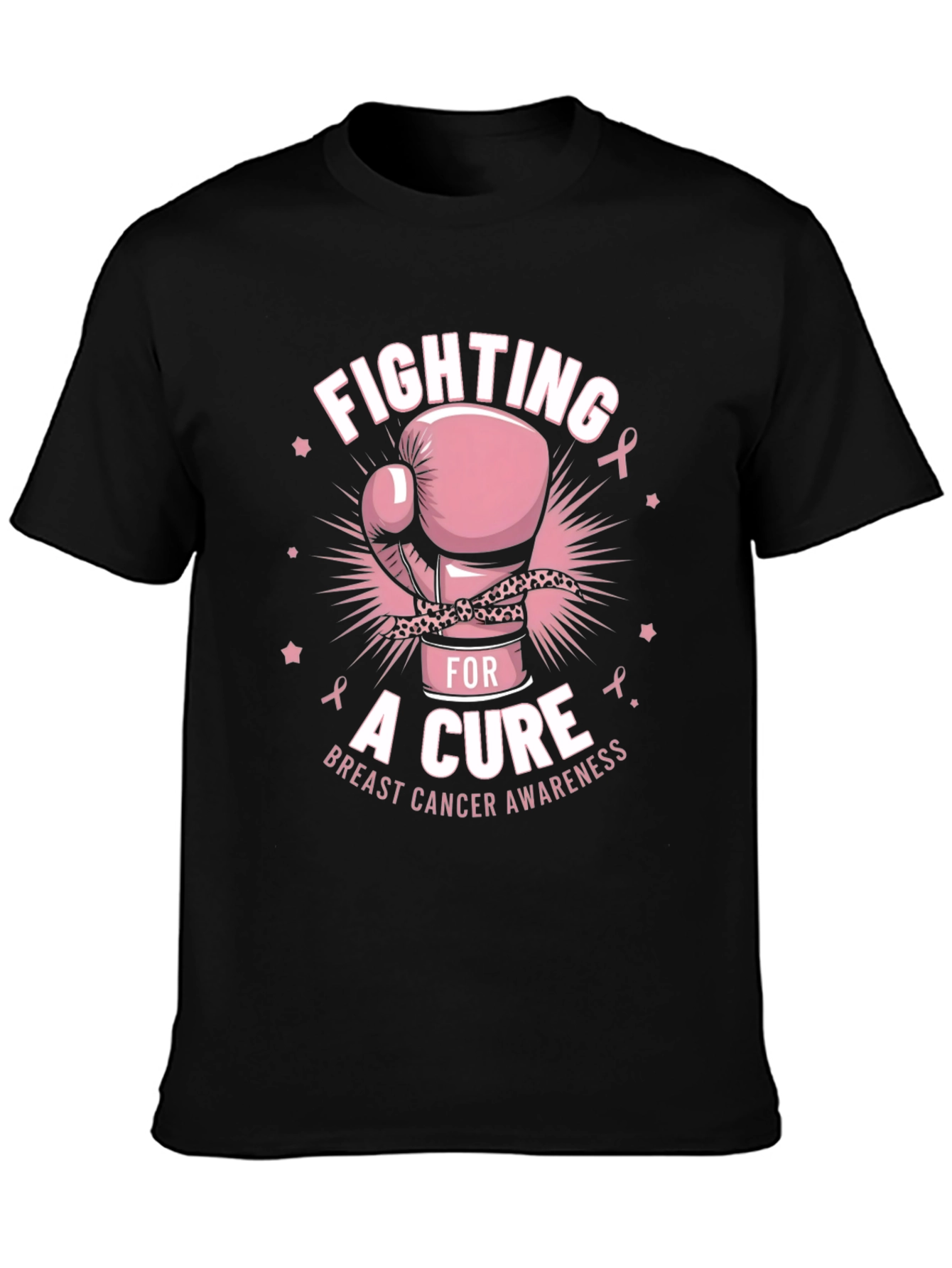 Fighting for a Cure Breast Cancer Awareness T-Shirt