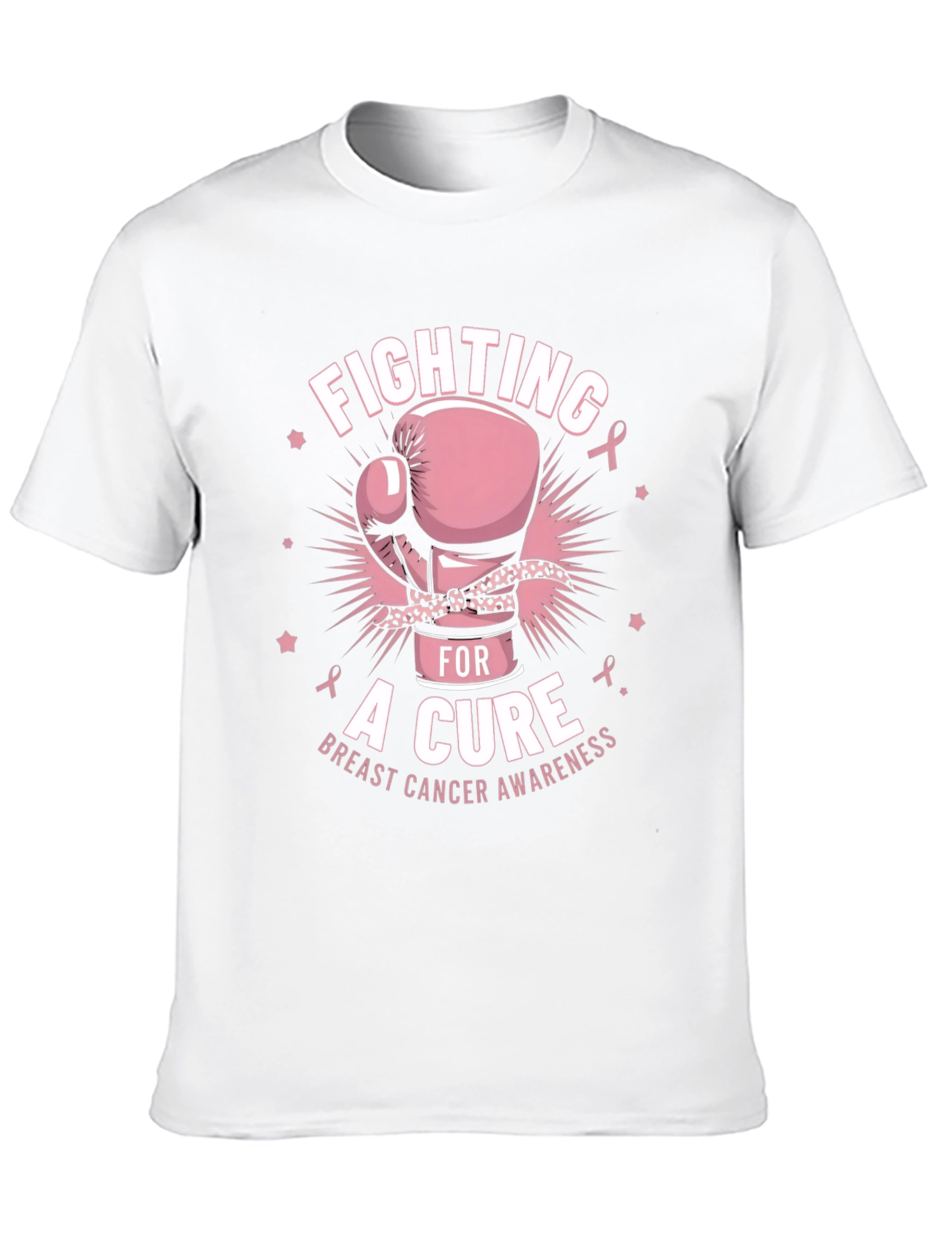 Fighting for a Cure Breast Cancer Awareness T-Shirt