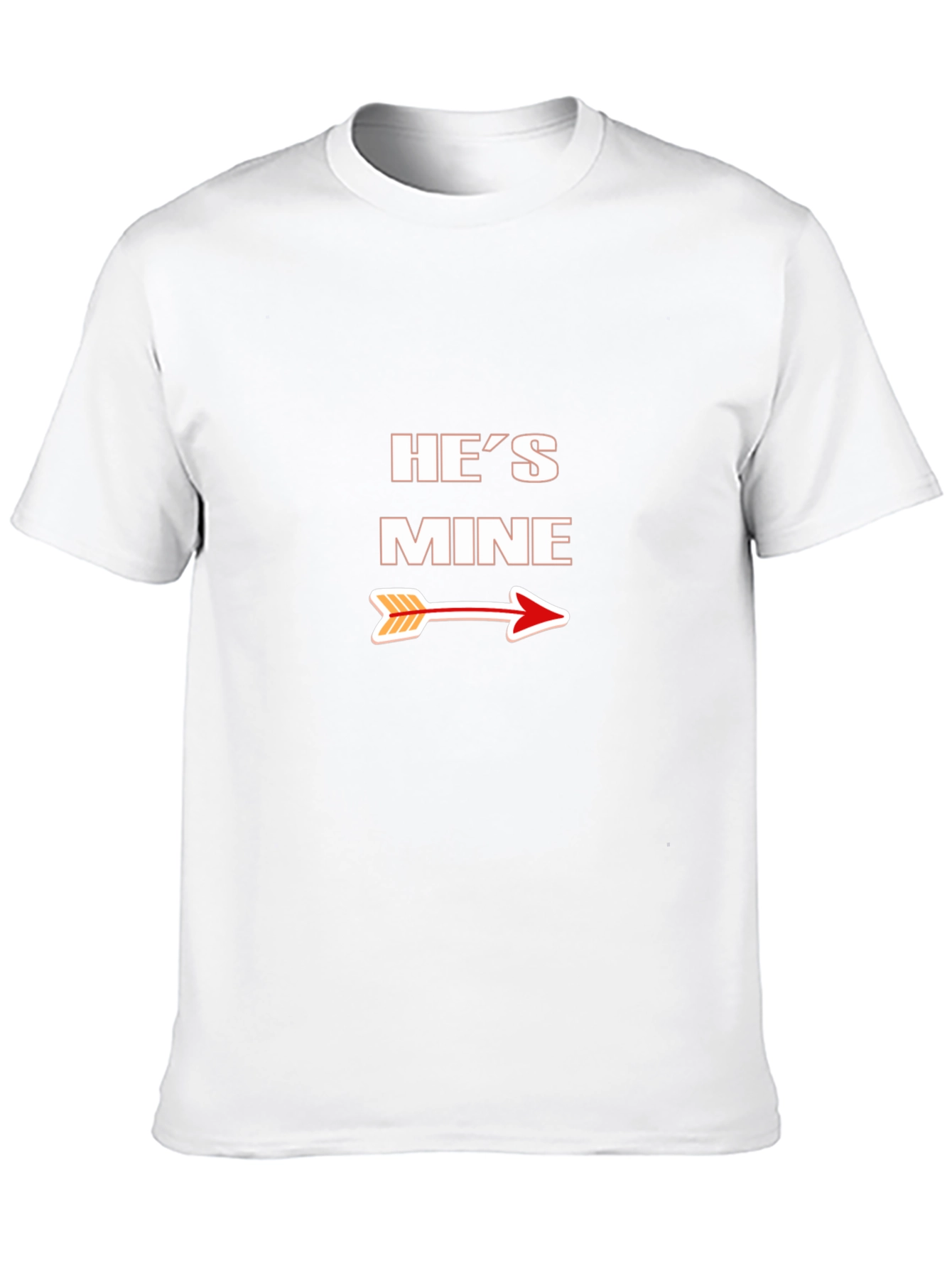 Hes Mine T-Shirt - Couples Matching Apparel