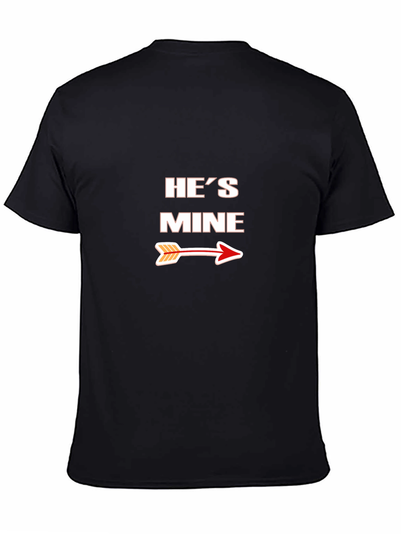 Hes Mine T-Shirt - Couples Matching Apparel