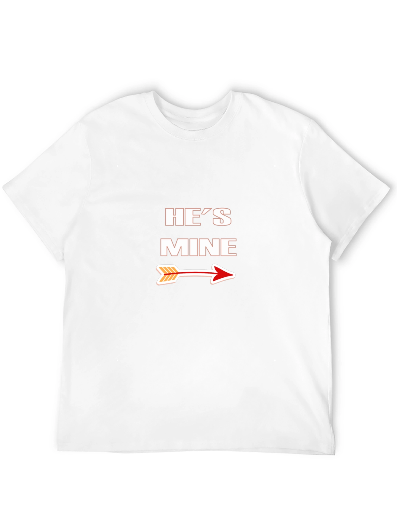 Hes Mine T-Shirt - Couples Matching Apparel