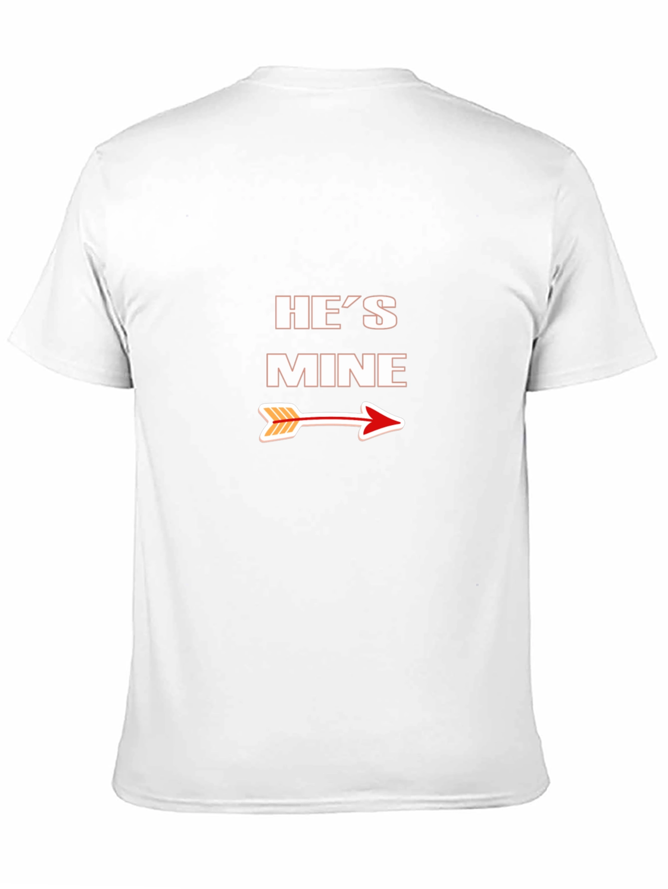 Hes Mine T-Shirt - Couples Matching Apparel