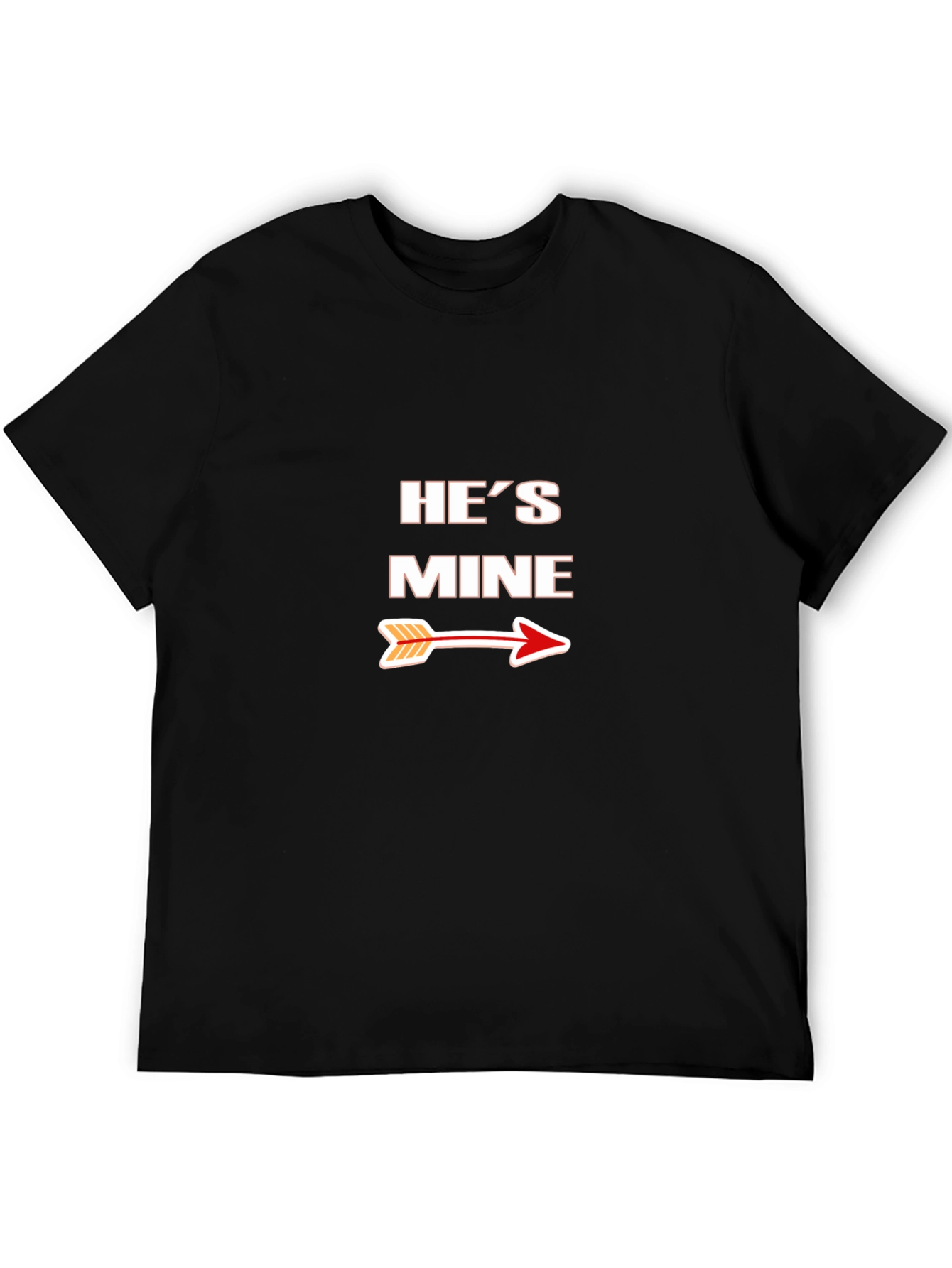 Hes Mine T-Shirt - Couples Matching Apparel