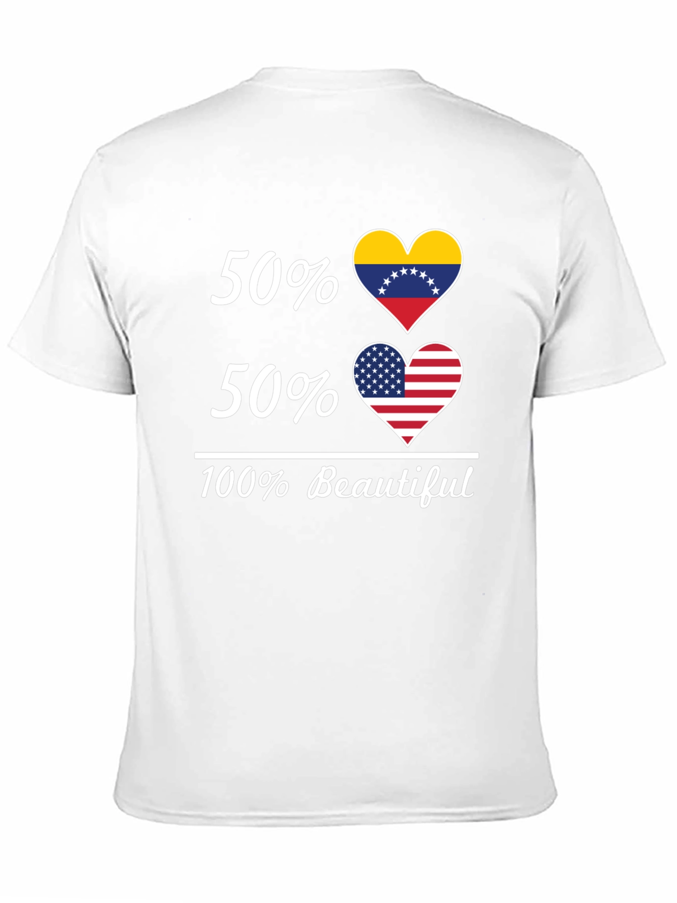 50% Venezuela 50% USA 100% Beautiful T-Shirt