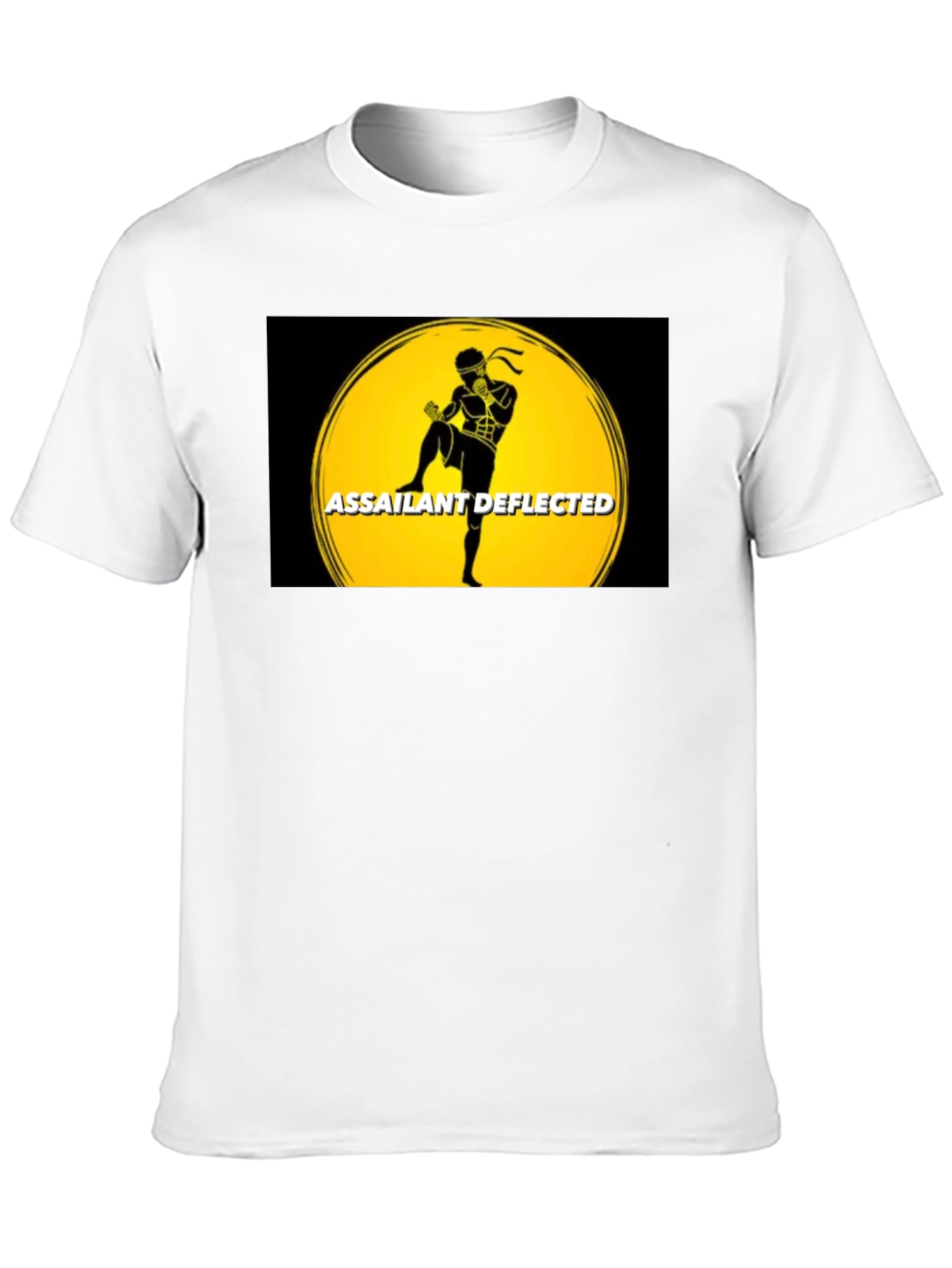 Assailant Deflected T-Shirt Black