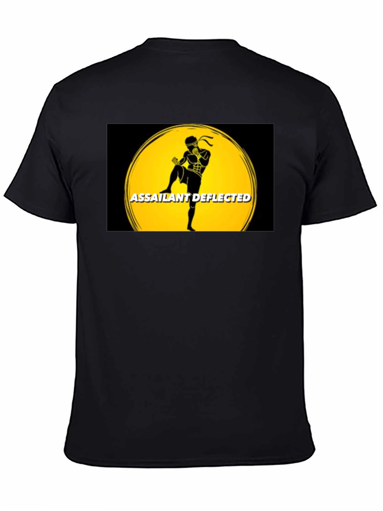 Assailant Deflected T-Shirt Black