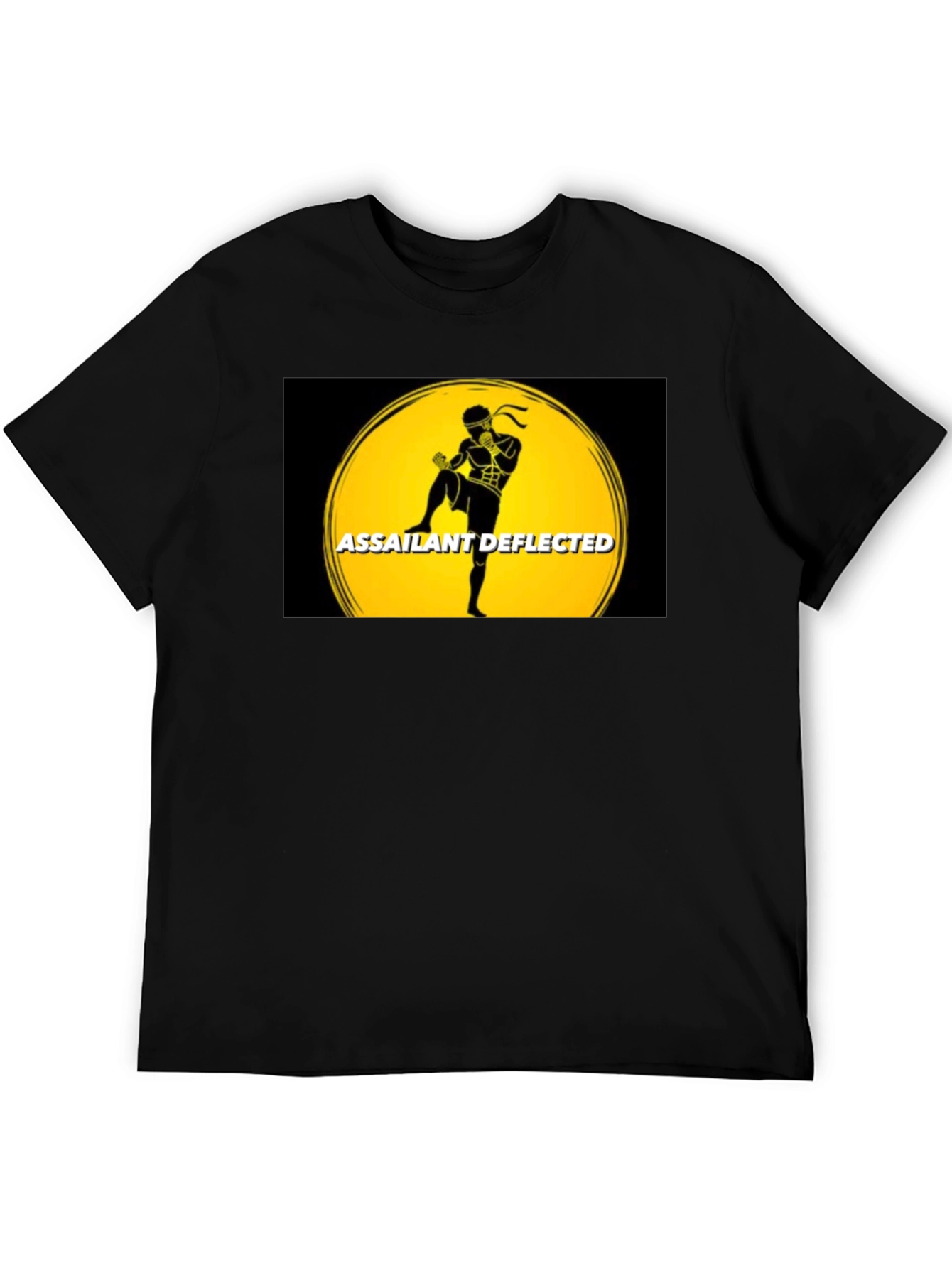 Assailant Deflected T-Shirt Black