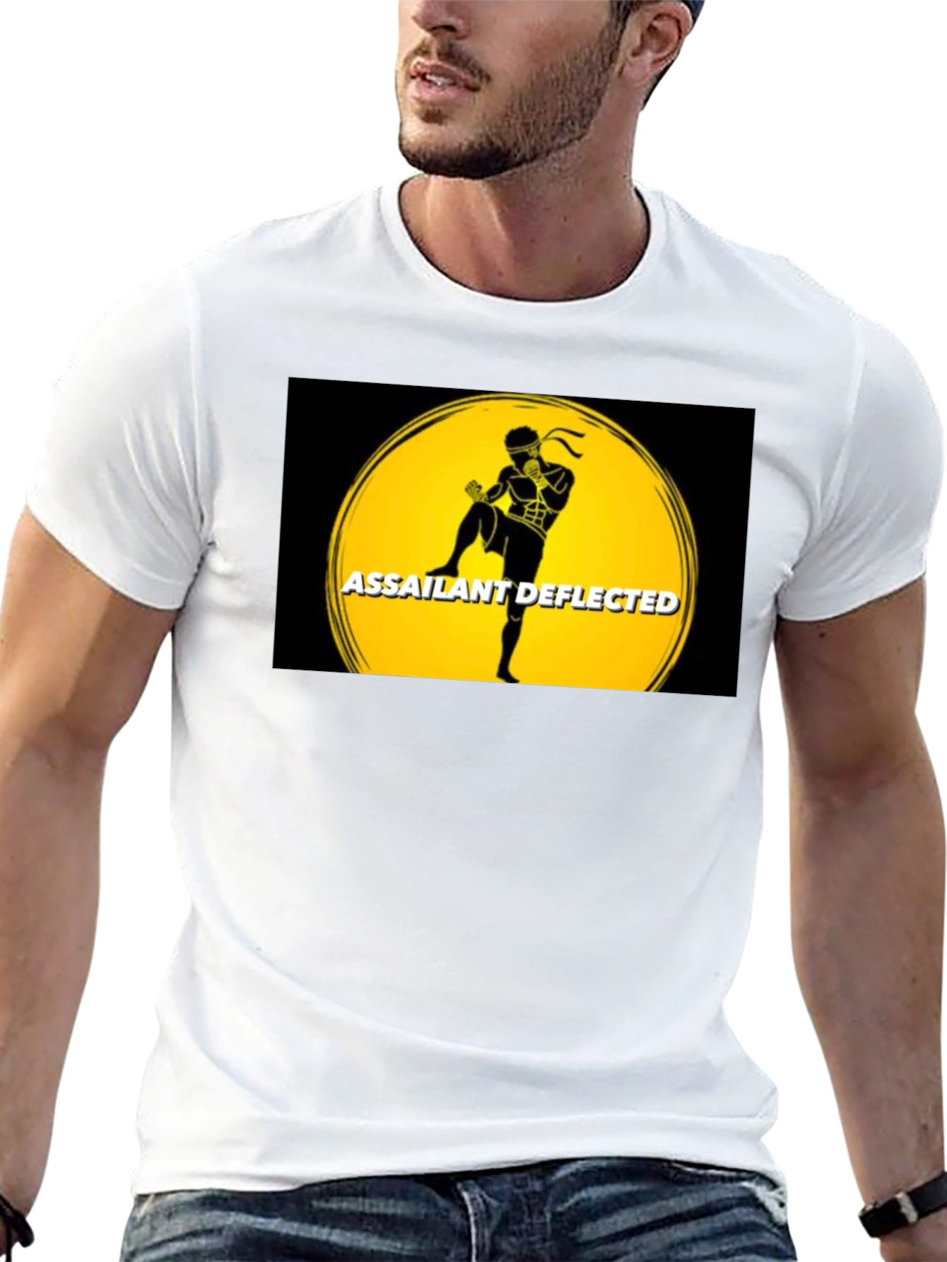 Assailant Deflected T-Shirt Black