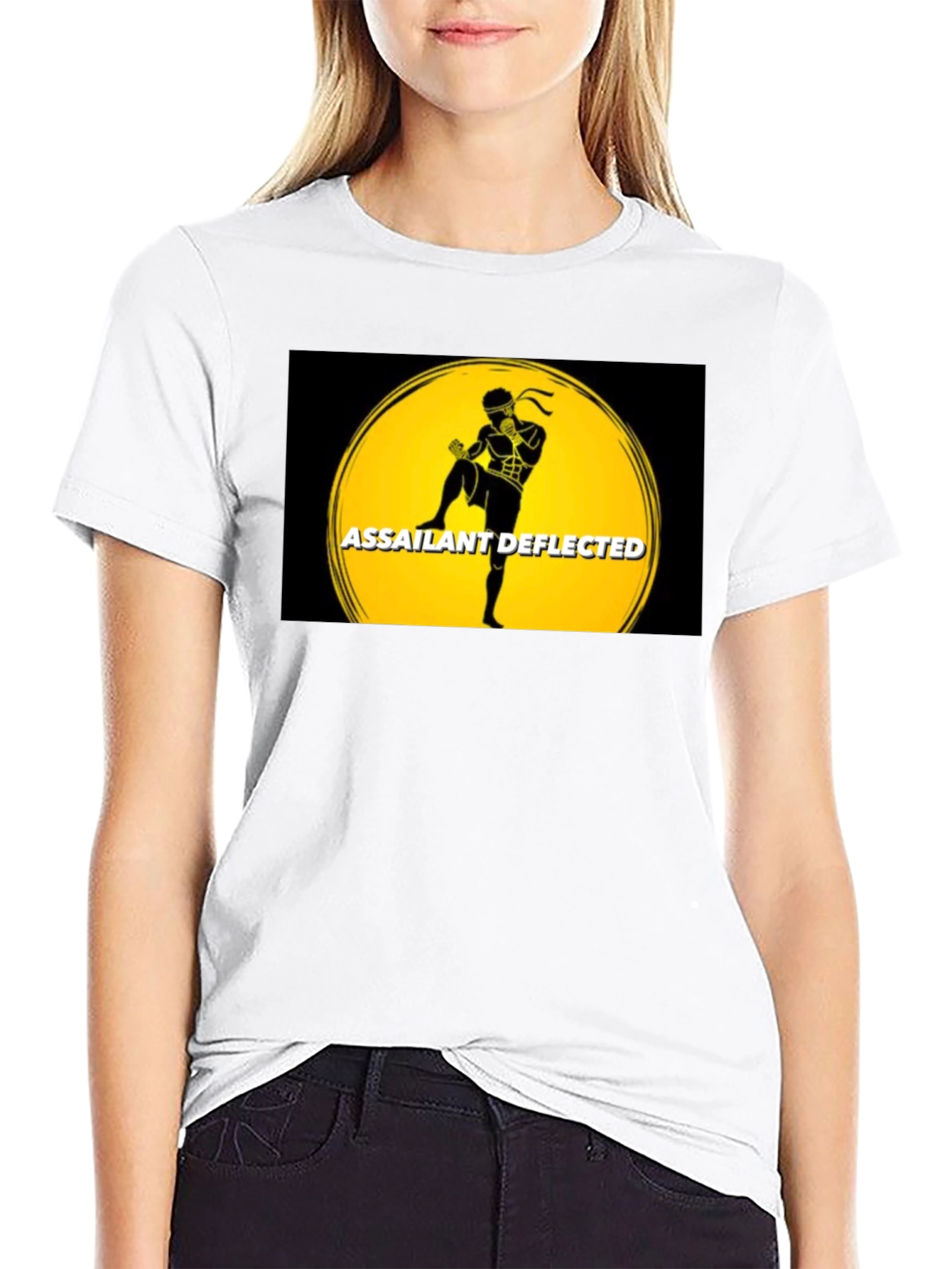 Assailant Deflected T-Shirt Black