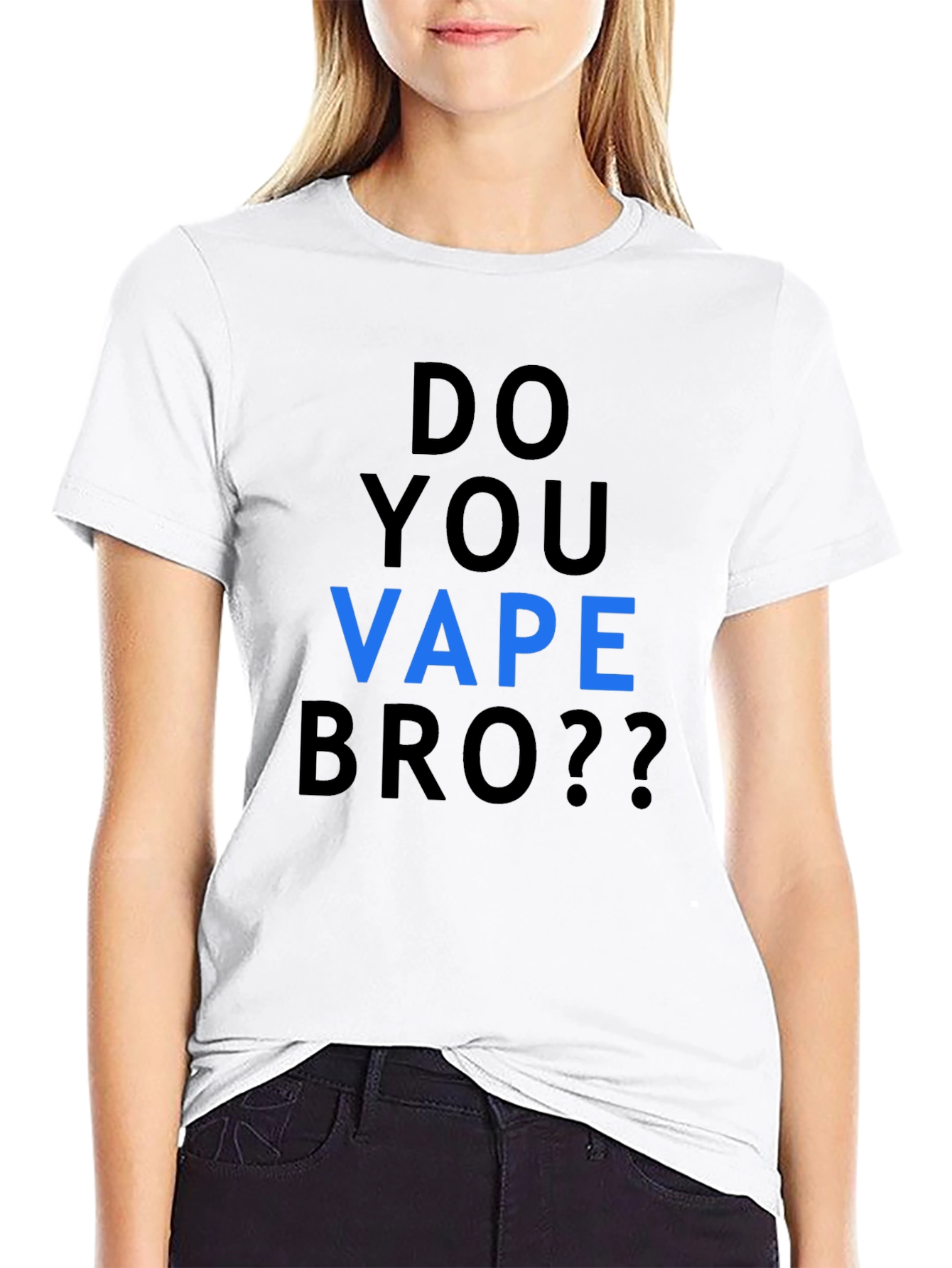 Do You Vape Bro Black T-Shirt