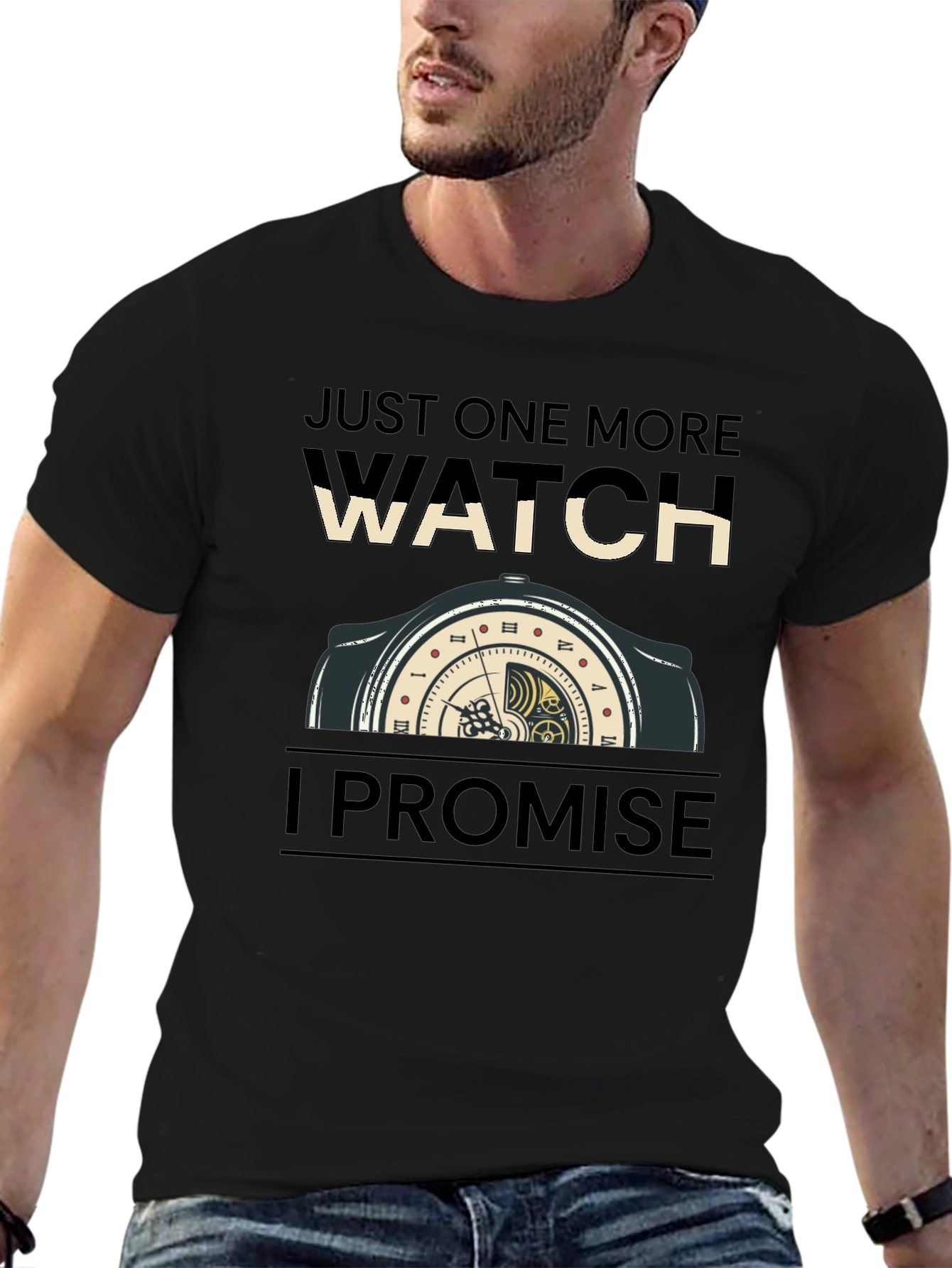 Just One More Watch Funny Graphic Tee