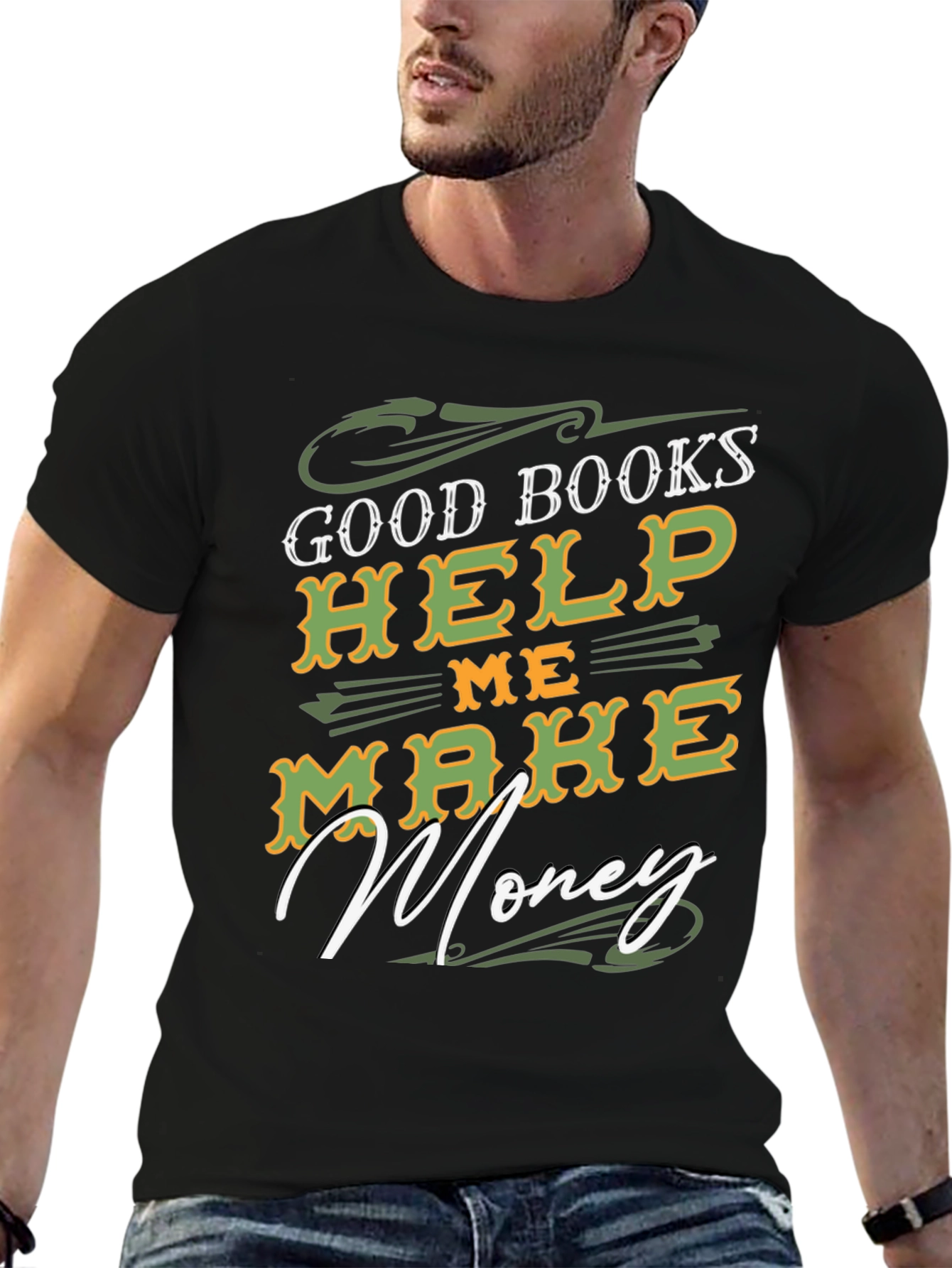 Good Books Help Me Make Money T-Shirt