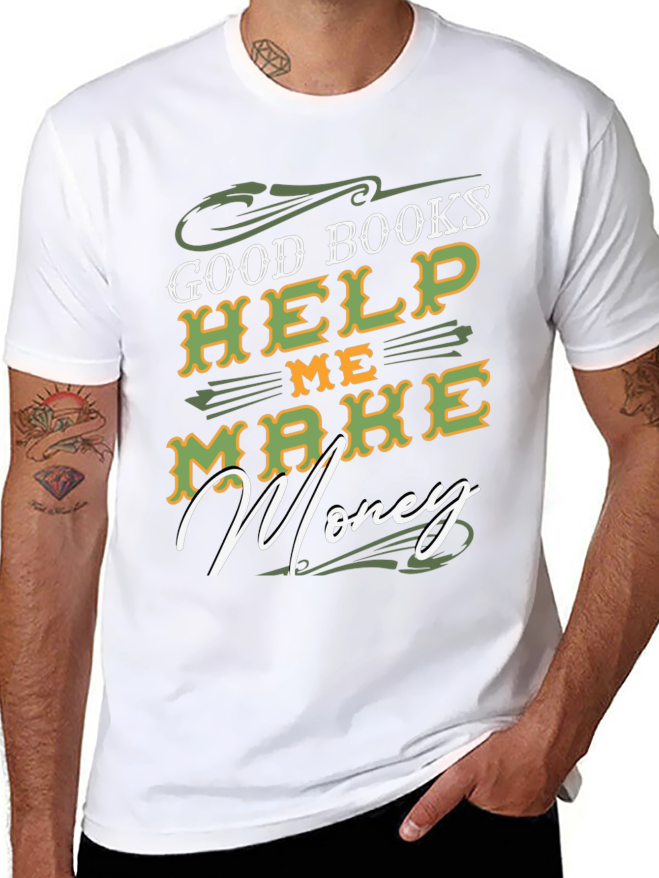 Good Books Help Me Make Money T-Shirt