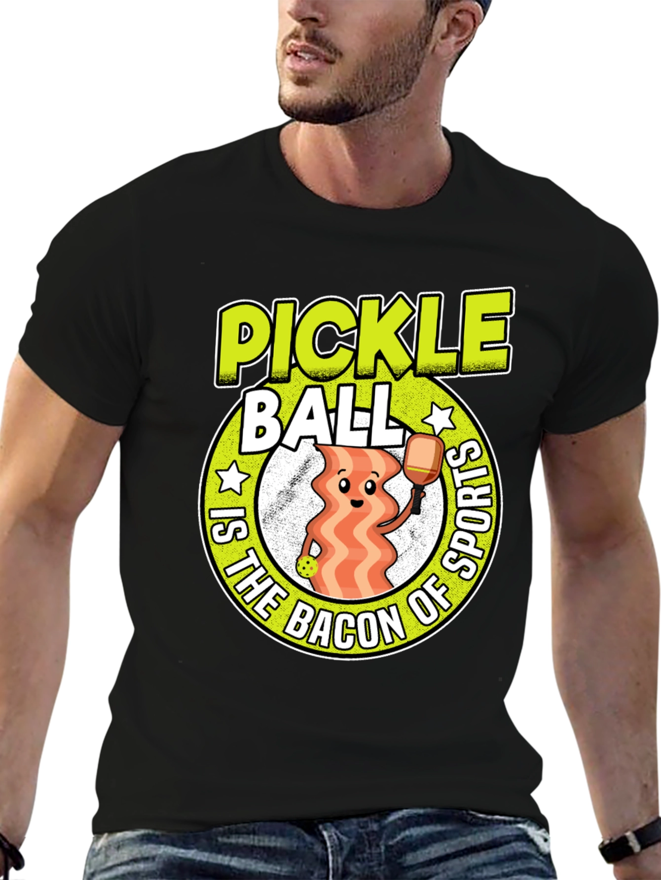 Pickleball Bacon of Sports T-Shirt