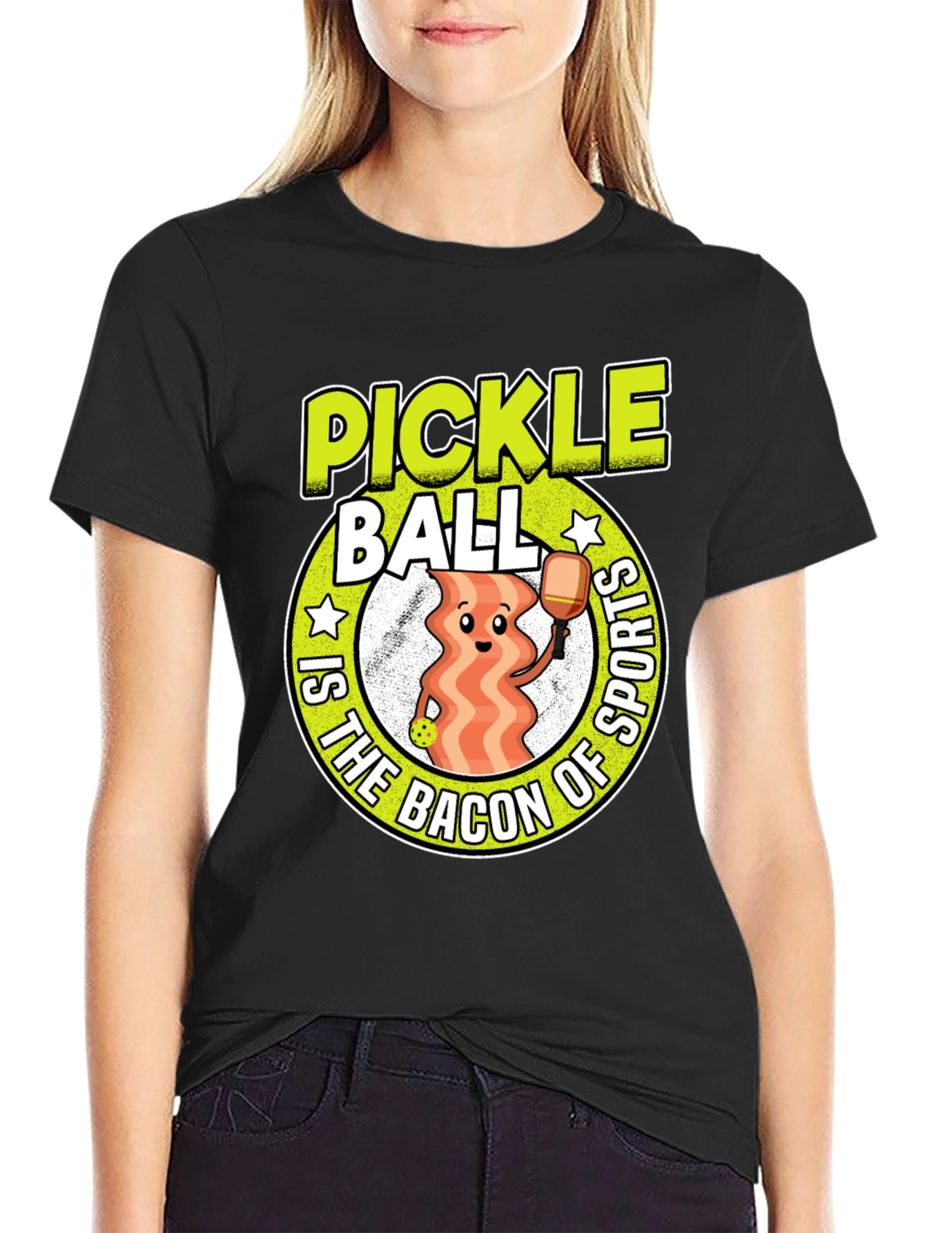 Pickleball Bacon of Sports T-Shirt