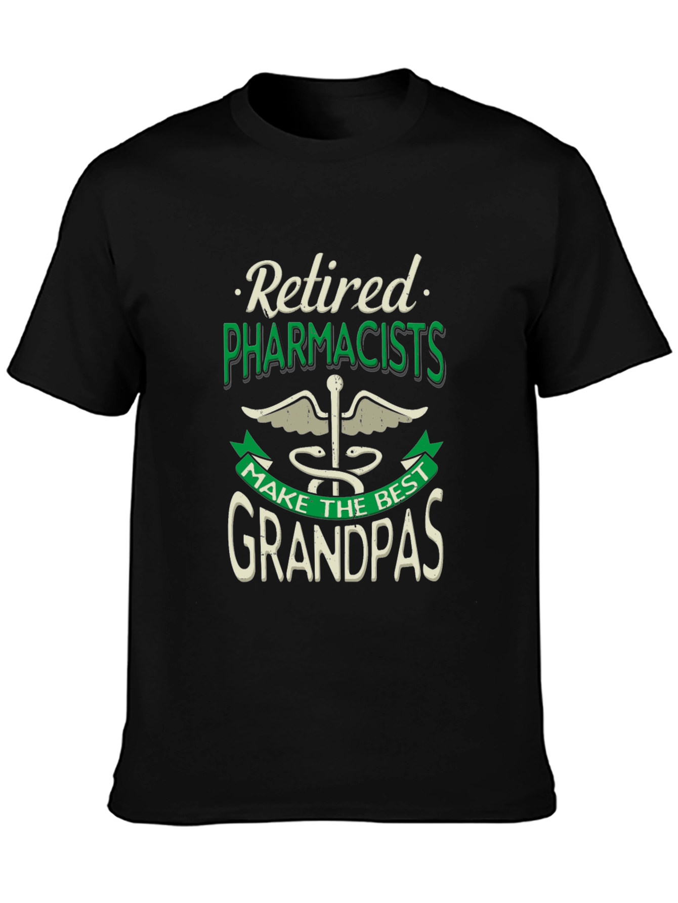 Retired Pharmacists Best Grandpas T-Shirt