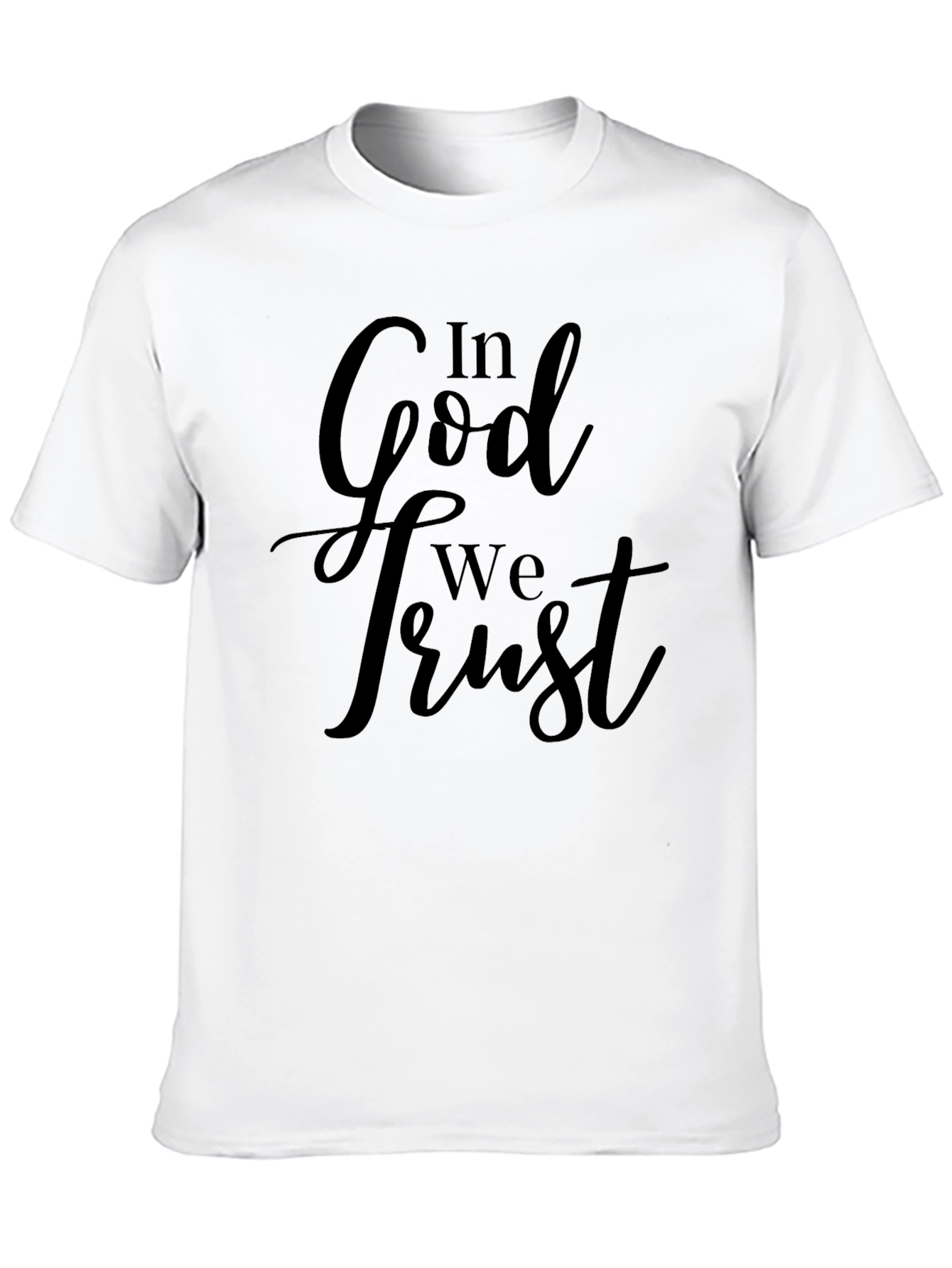 In God We Trust Black T-Shirt