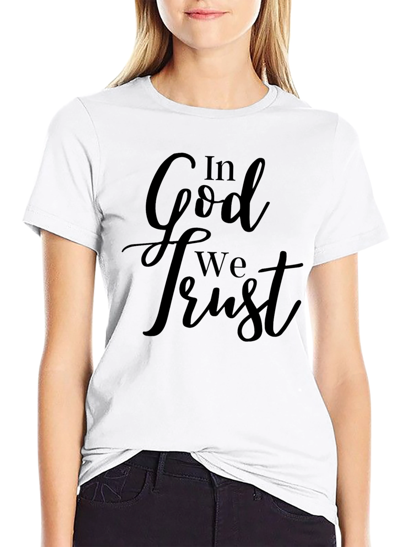 In God We Trust Black T-Shirt