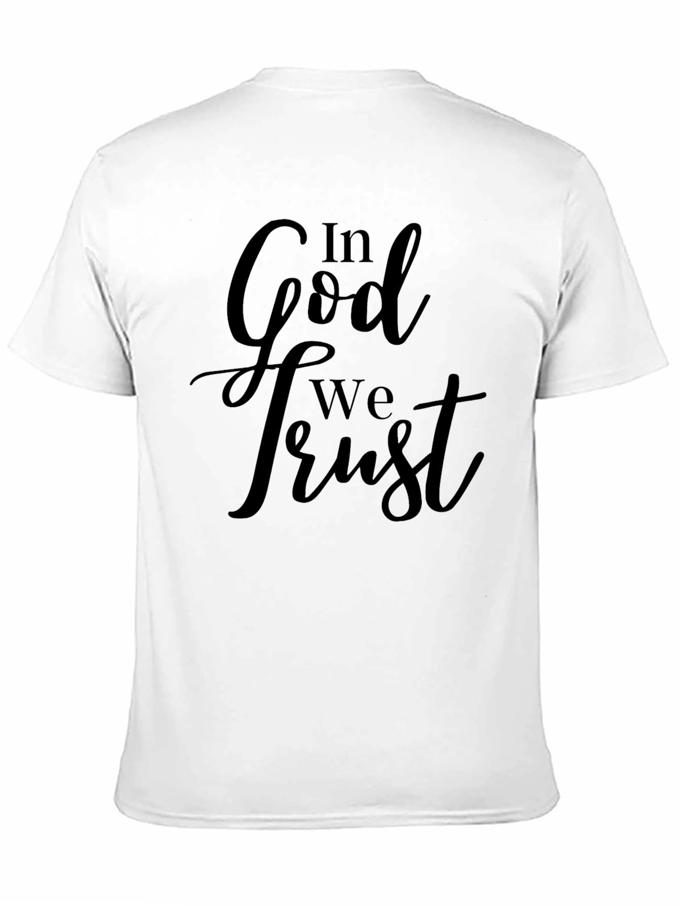 In God We Trust Black T-Shirt