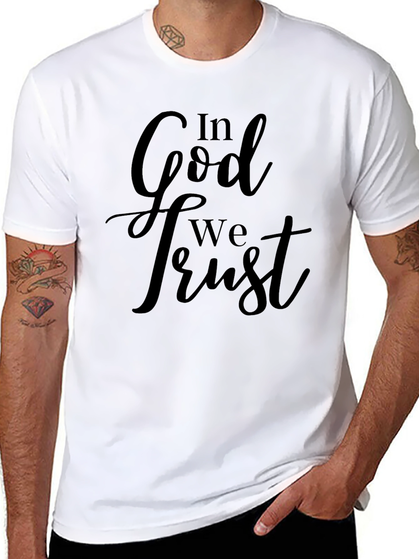 In God We Trust Black T-Shirt