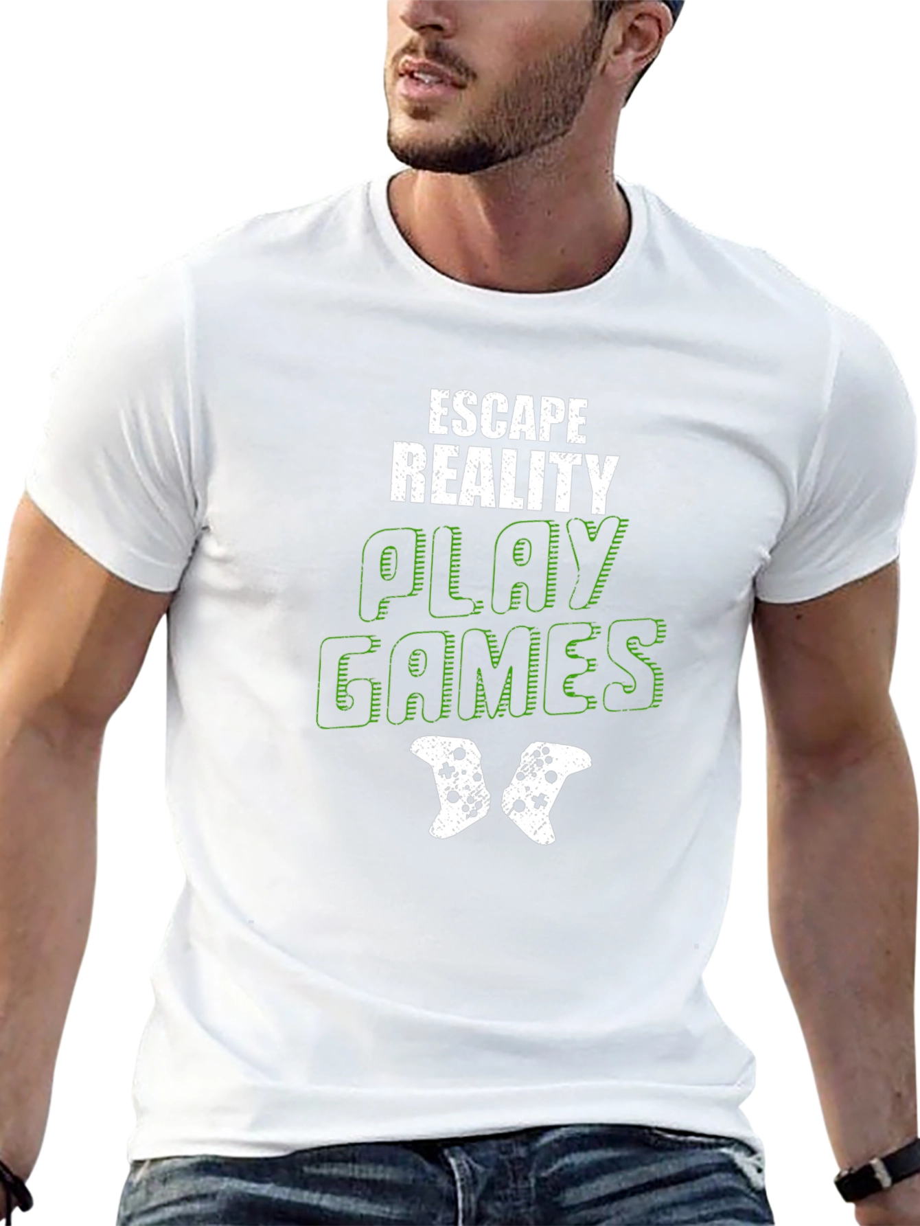 Escape Reality Play Games Black T-Shirt