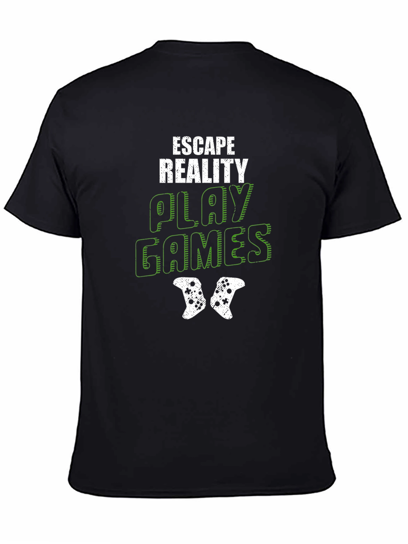 Escape Reality Play Games Black T-Shirt