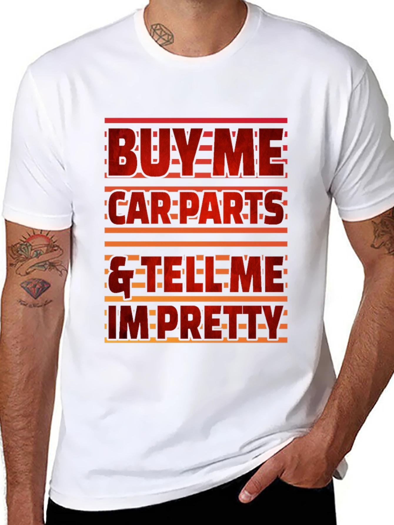 Buy Me Car Parts Funny Graphic T-Shirt