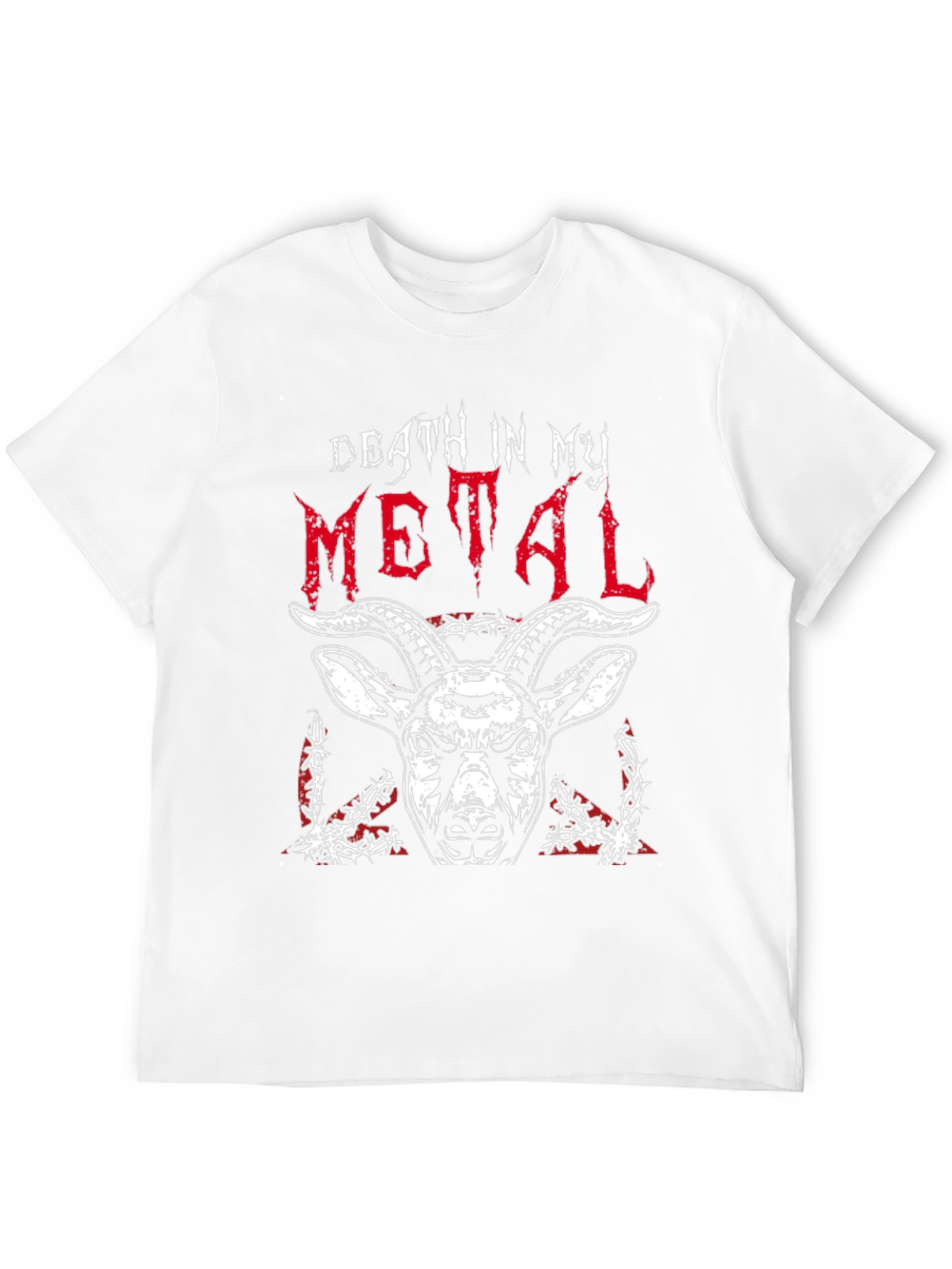 Death in My Metal Graphic T-Shirt Black