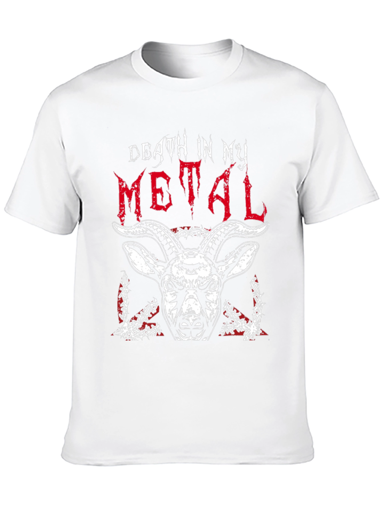 Death in My Metal Graphic T-Shirt Black