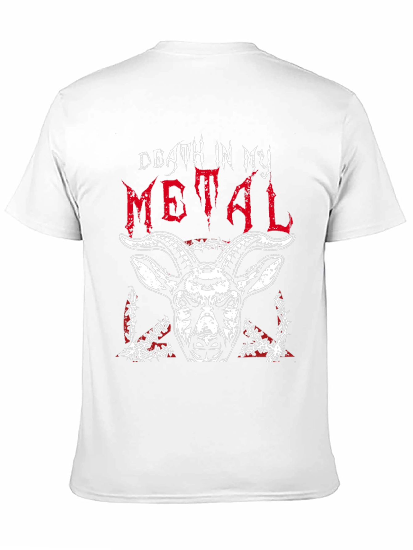 Death in My Metal Graphic T-Shirt Black