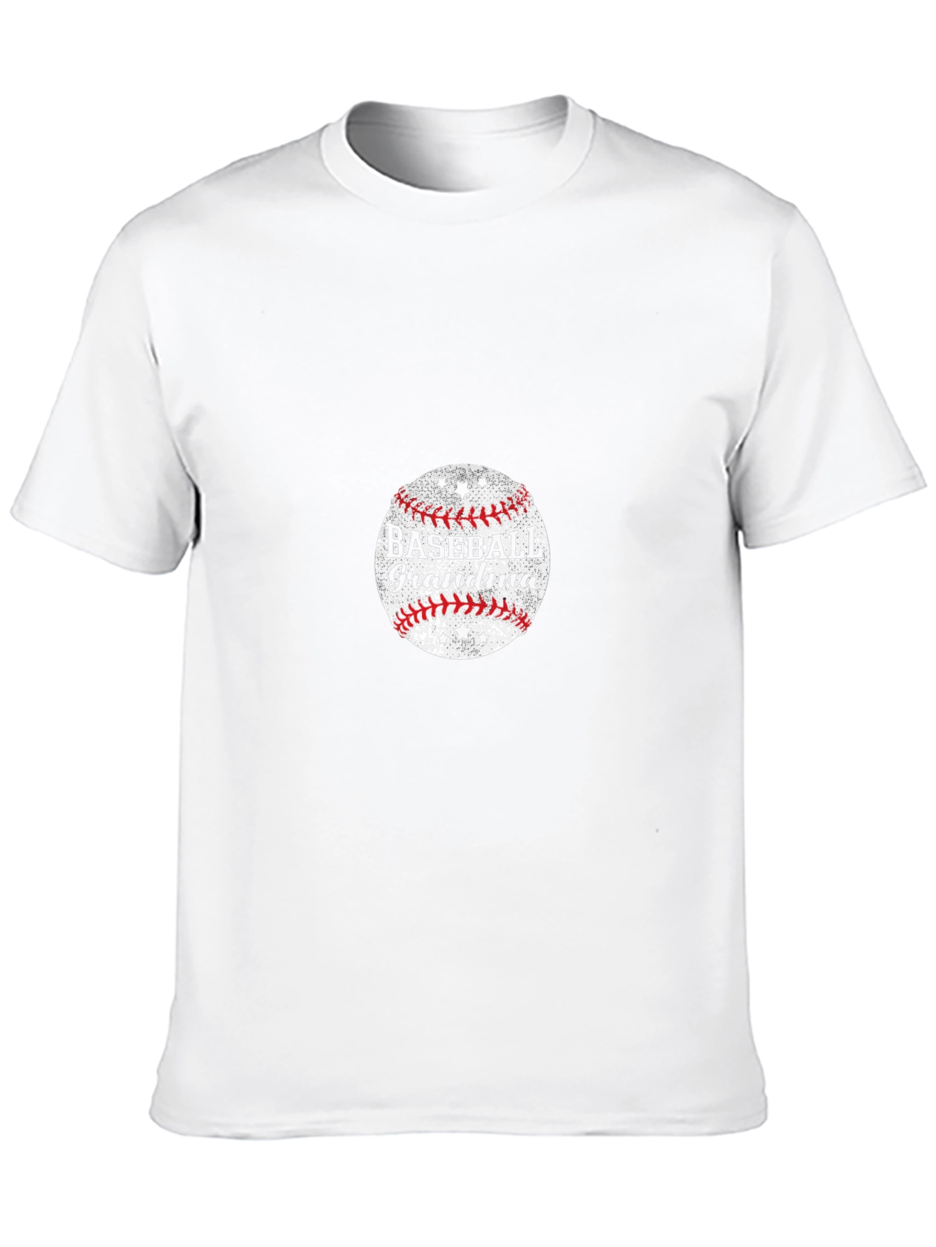 Baseball Grandma Graphic T-Shirt - Black
