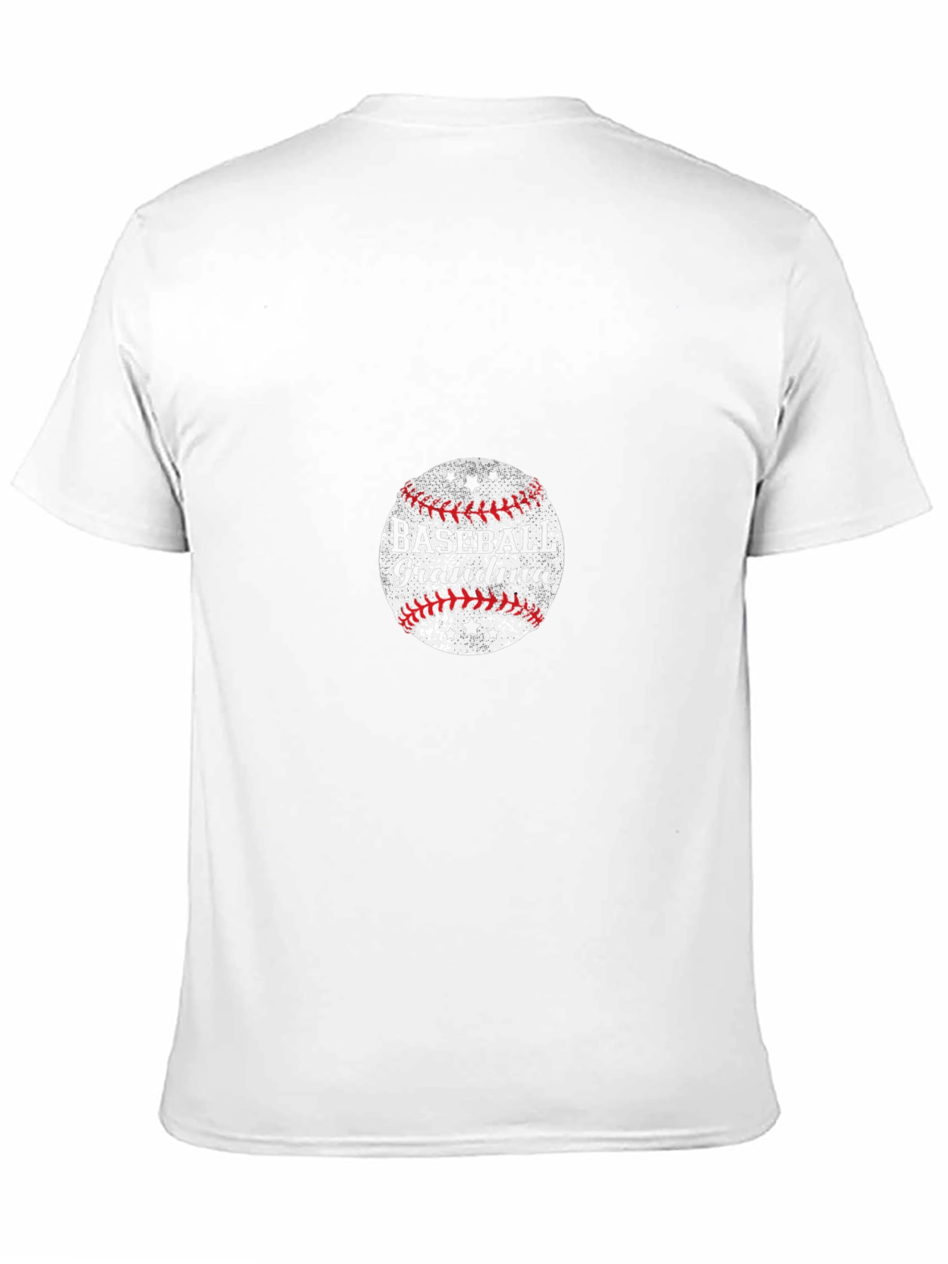 Baseball Grandma Graphic T-Shirt - Black