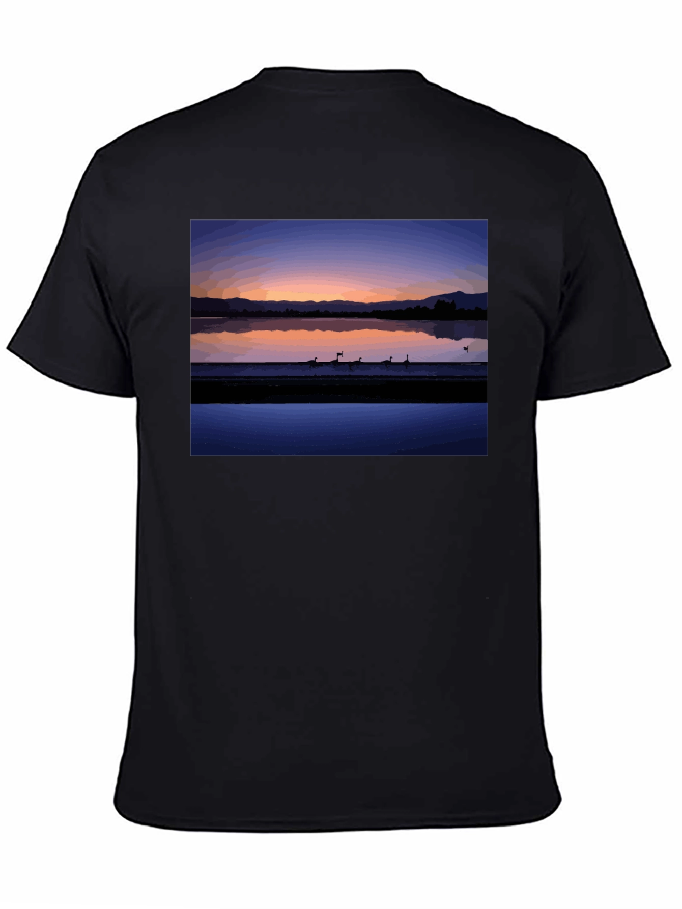 Sunset Lake Graphic Tee