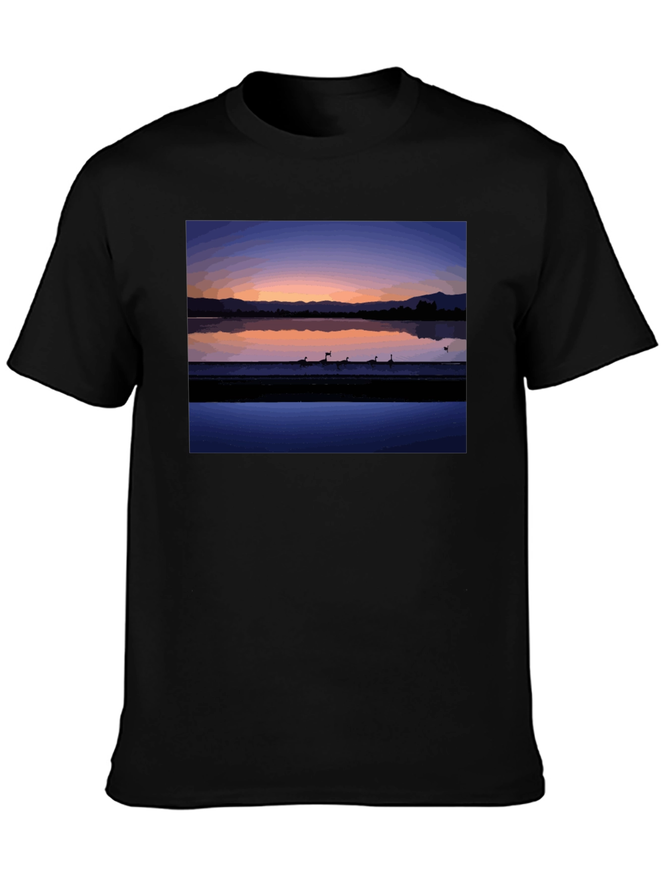 Sunset Lake Graphic Tee