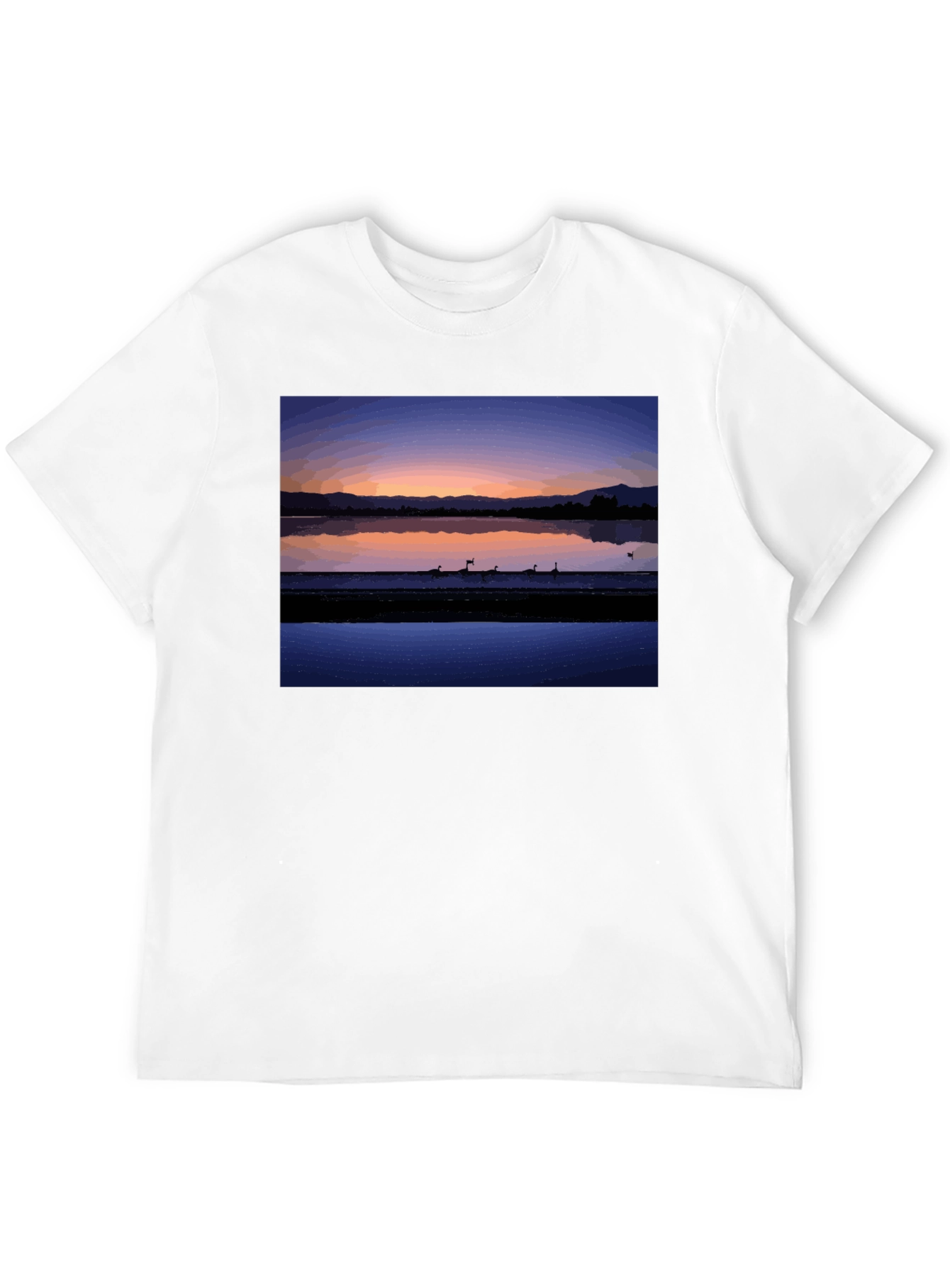 Sunset Lake Graphic Tee