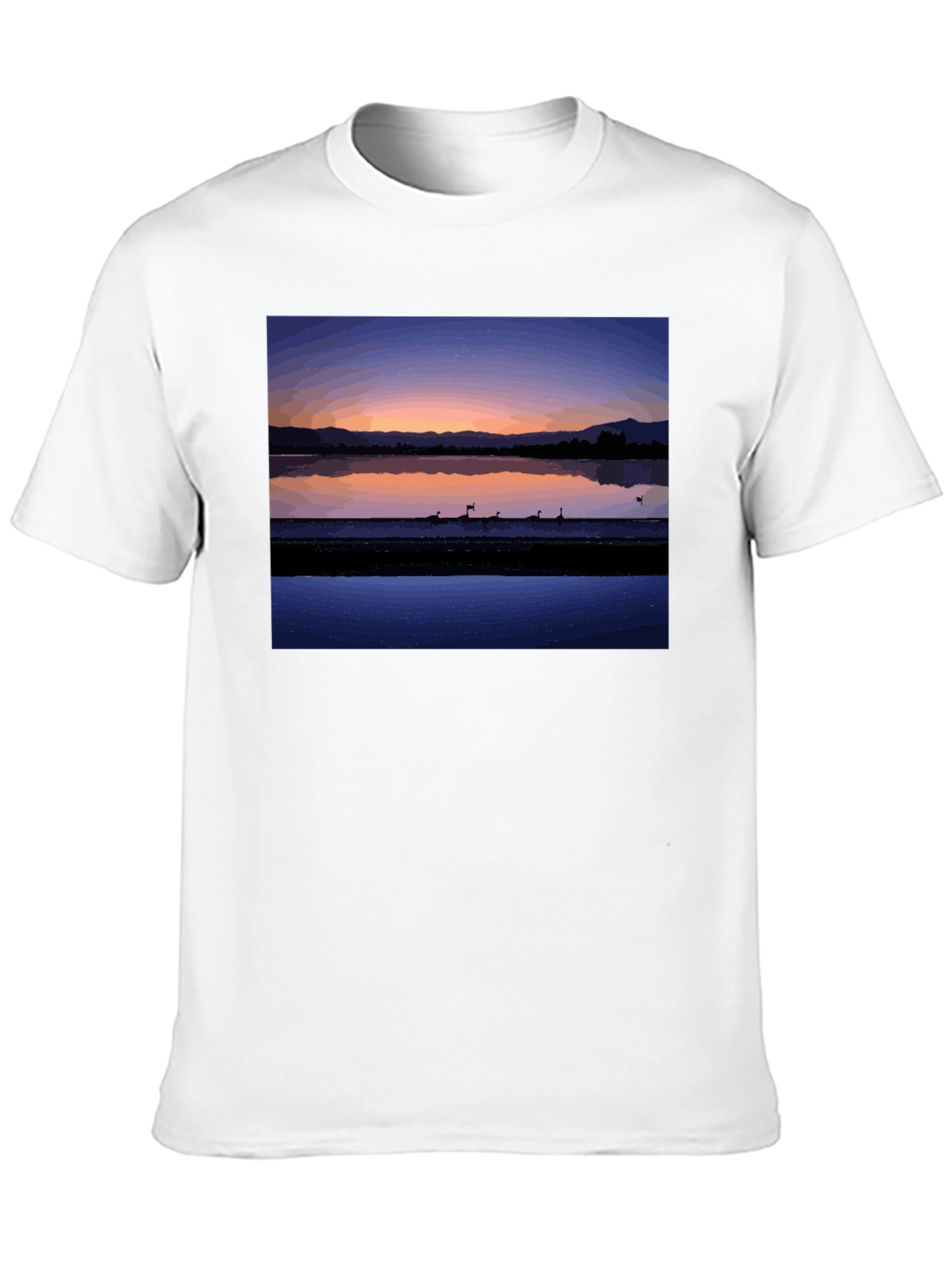 Sunset Lake Graphic Tee
