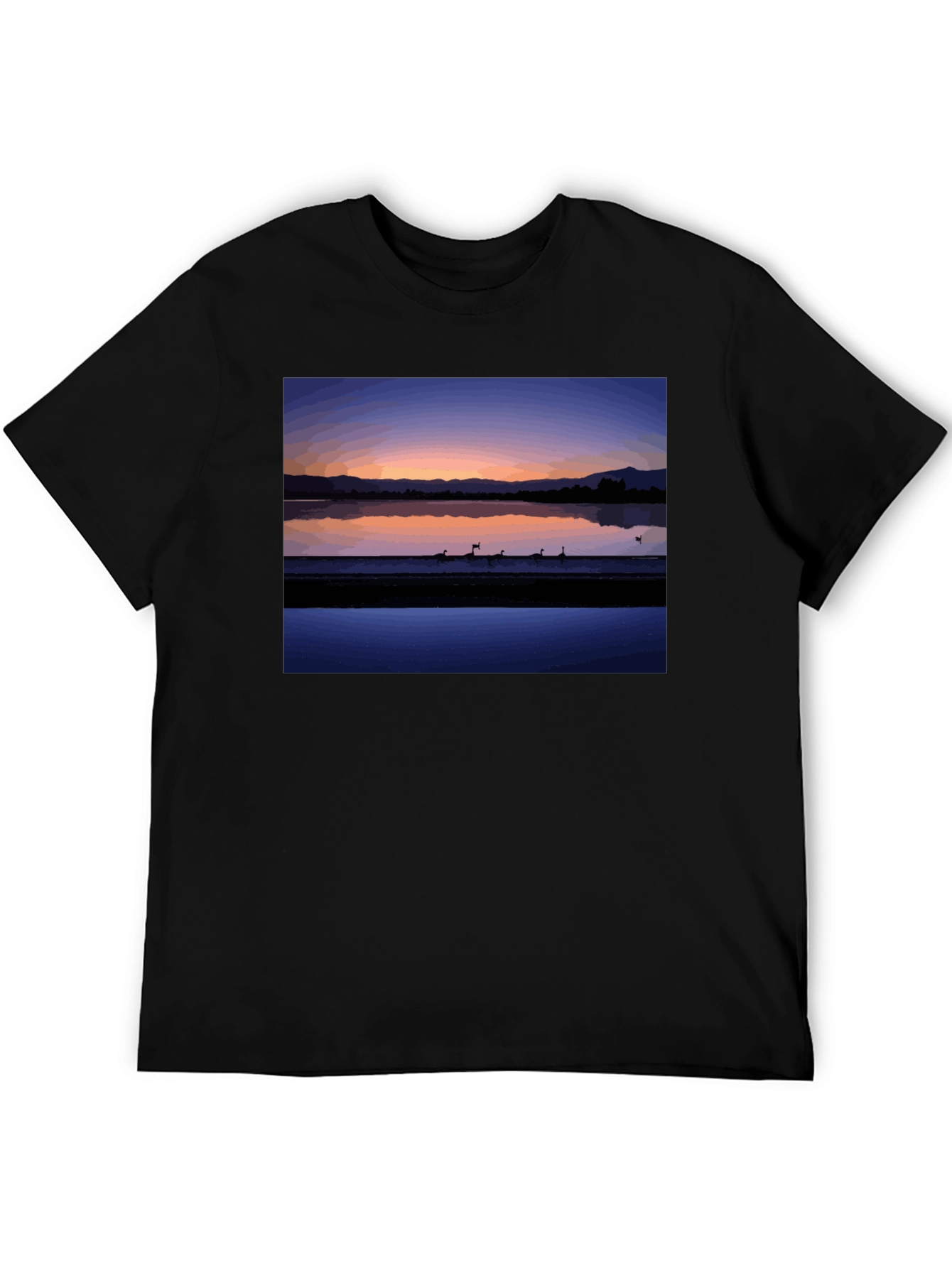 Sunset Lake Graphic Tee