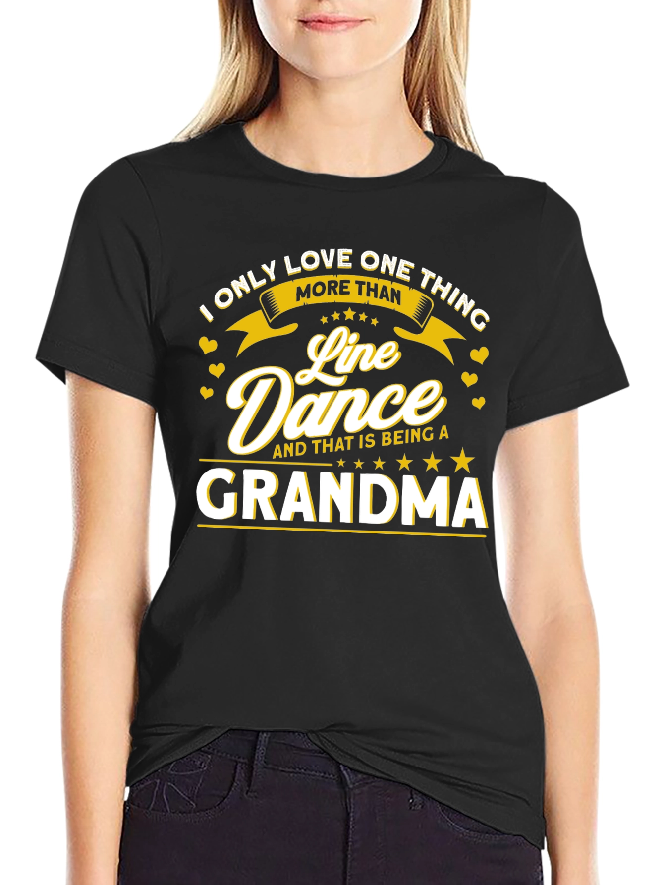 Line Dance Grandma Graphic T-Shirt
