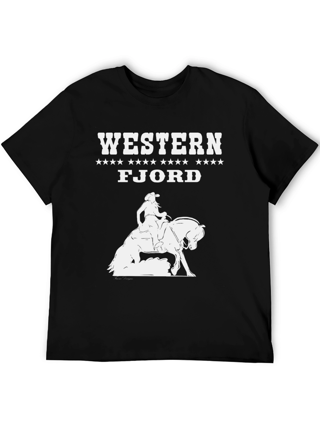 Western Fjord T-Shirt Horseback Riding