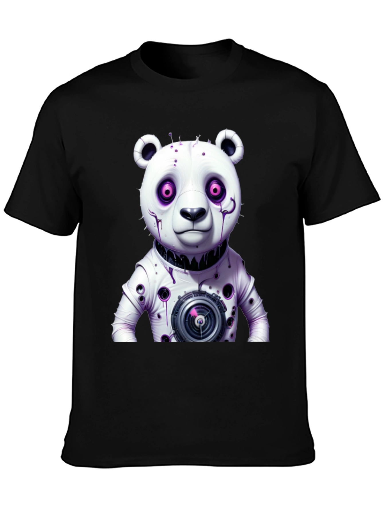 Cyberpunk Panda T-Shirt - Unique Graphic Tee
