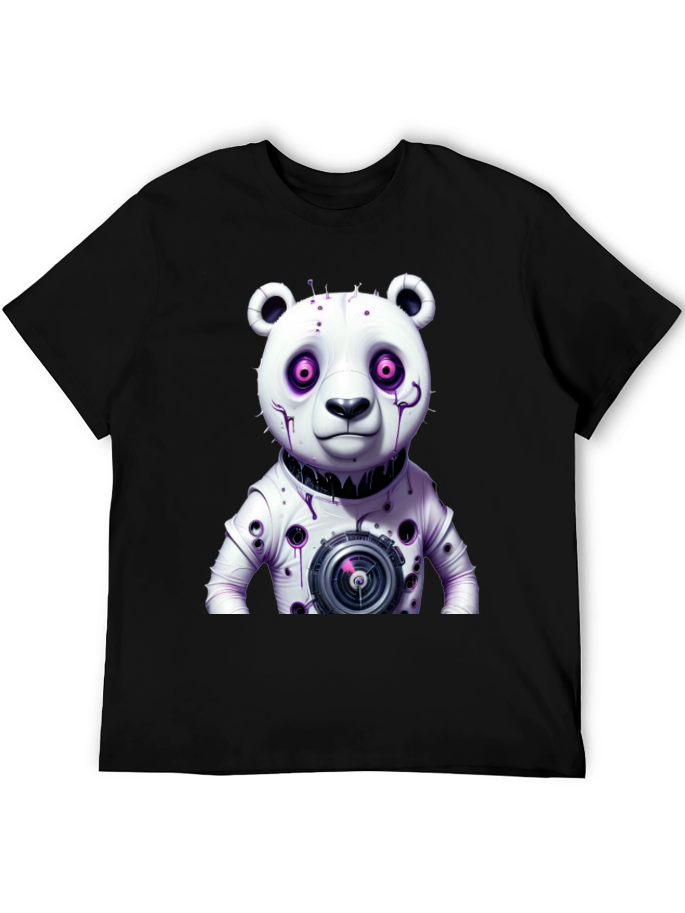 Cyberpunk Panda T-Shirt - Unique Graphic Tee