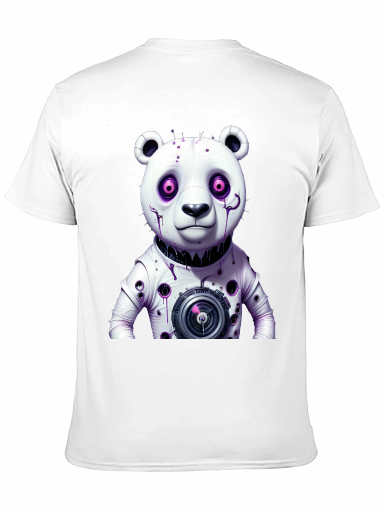 Cyberpunk Panda T-Shirt - Unique Graphic Tee