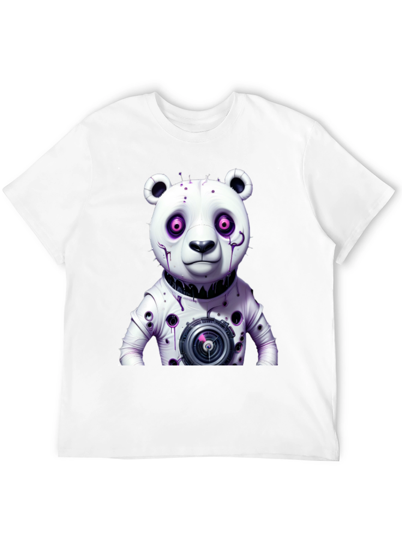 Cyberpunk Panda T-Shirt - Unique Graphic Tee