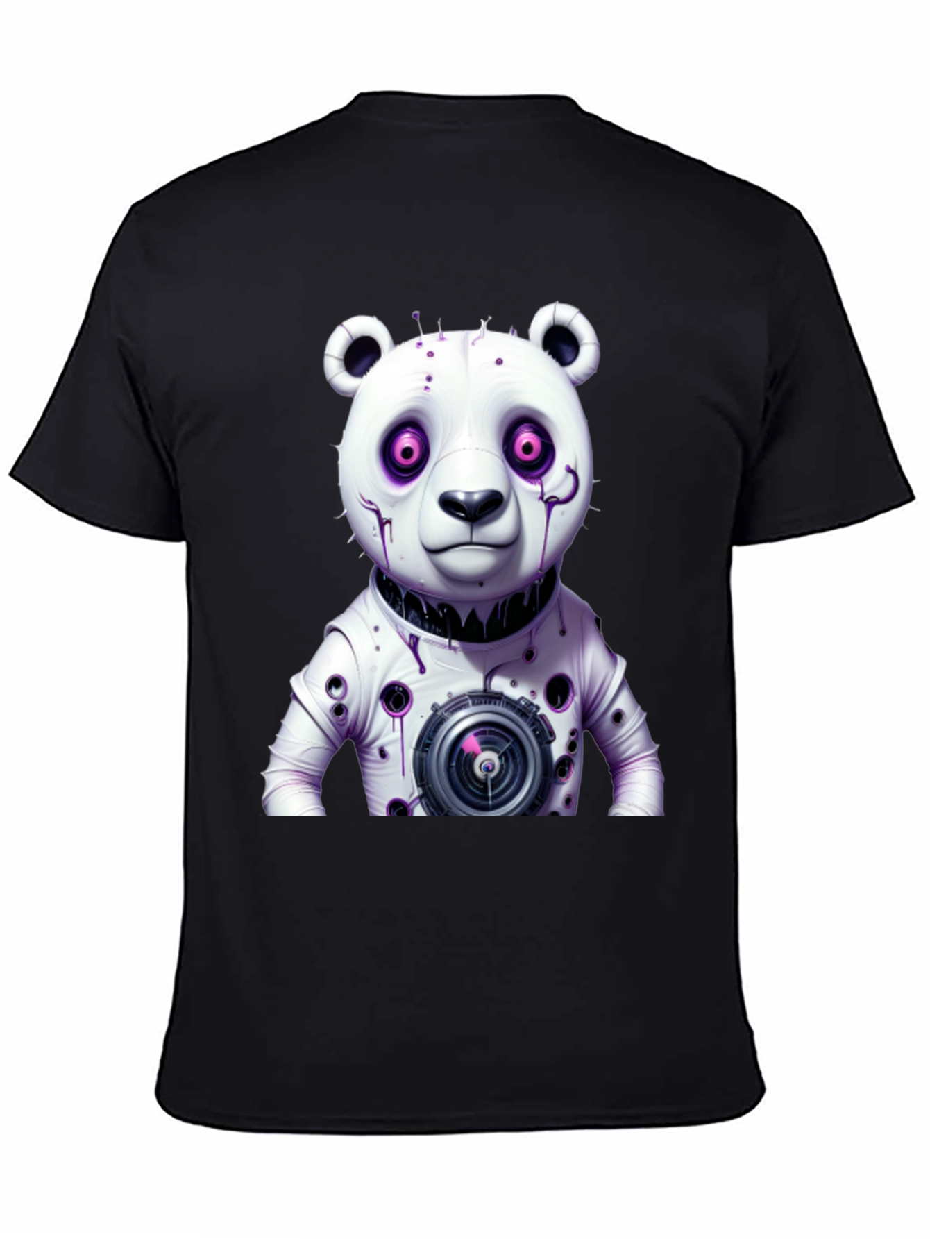 Cyberpunk Panda T-Shirt - Unique Graphic Tee