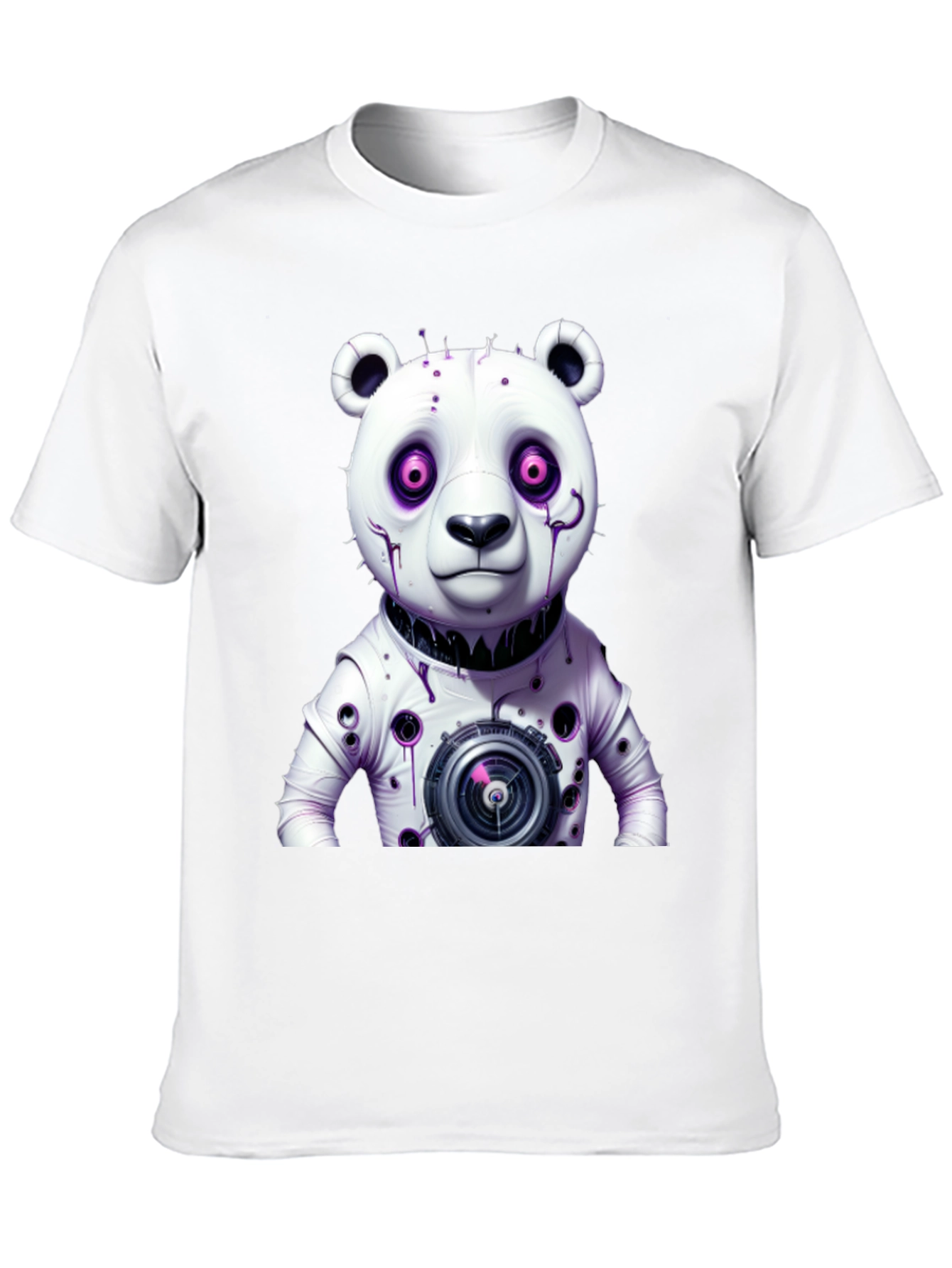 Cyberpunk Panda T-Shirt - Unique Graphic Tee